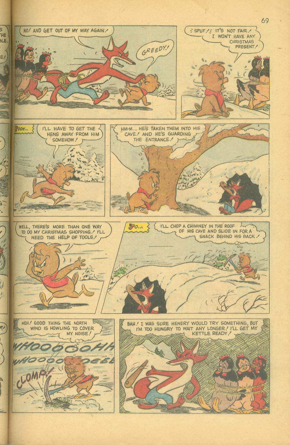 Read online Bugs Bunny's Christmas Funnies comic -  Issue # TPB 7 - 71