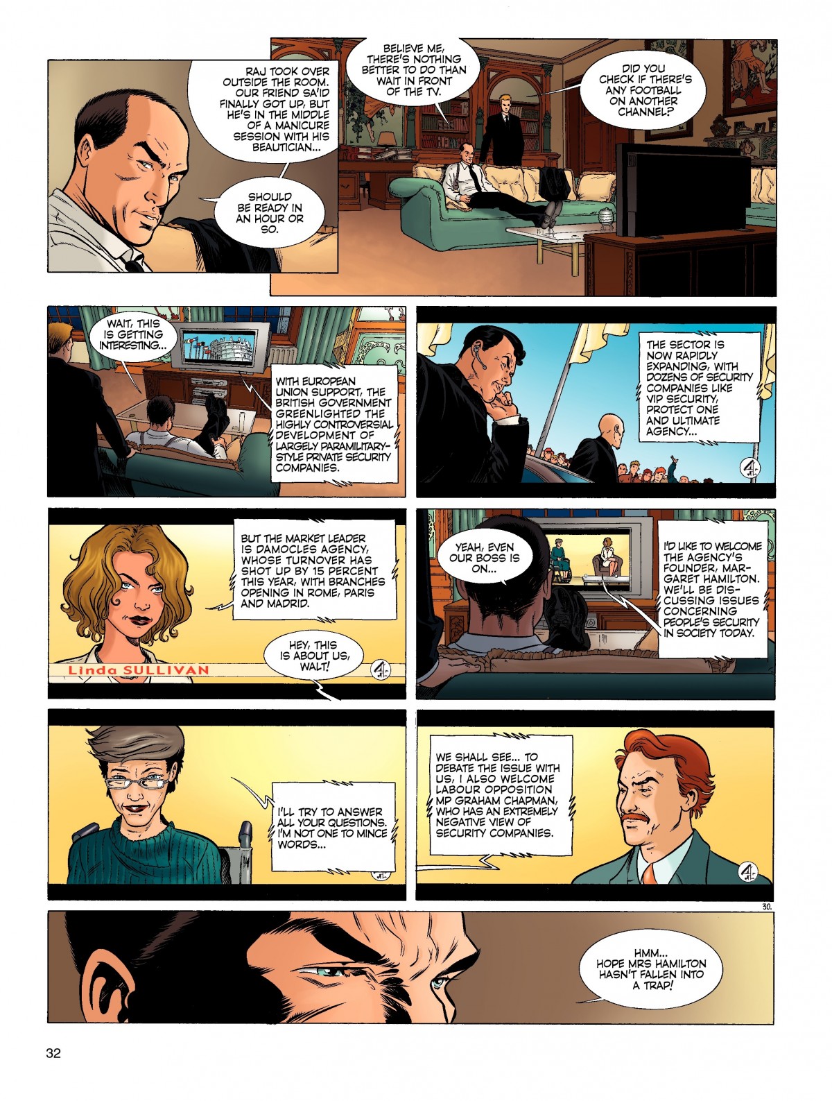 Read online Damocles comic -  Issue #1 - 32