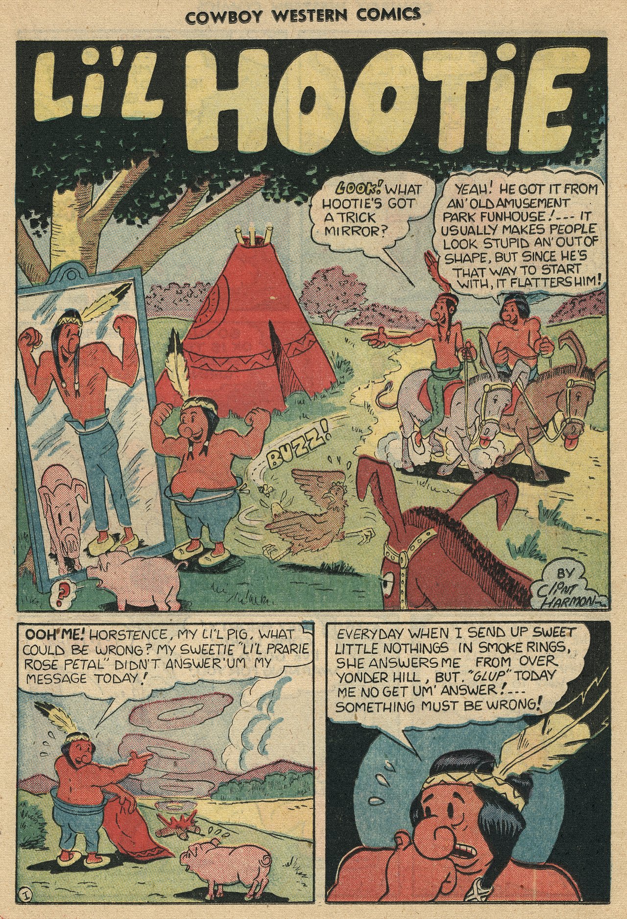 Read online Cowboy Western Comics (1948) comic -  Issue #34 - 23