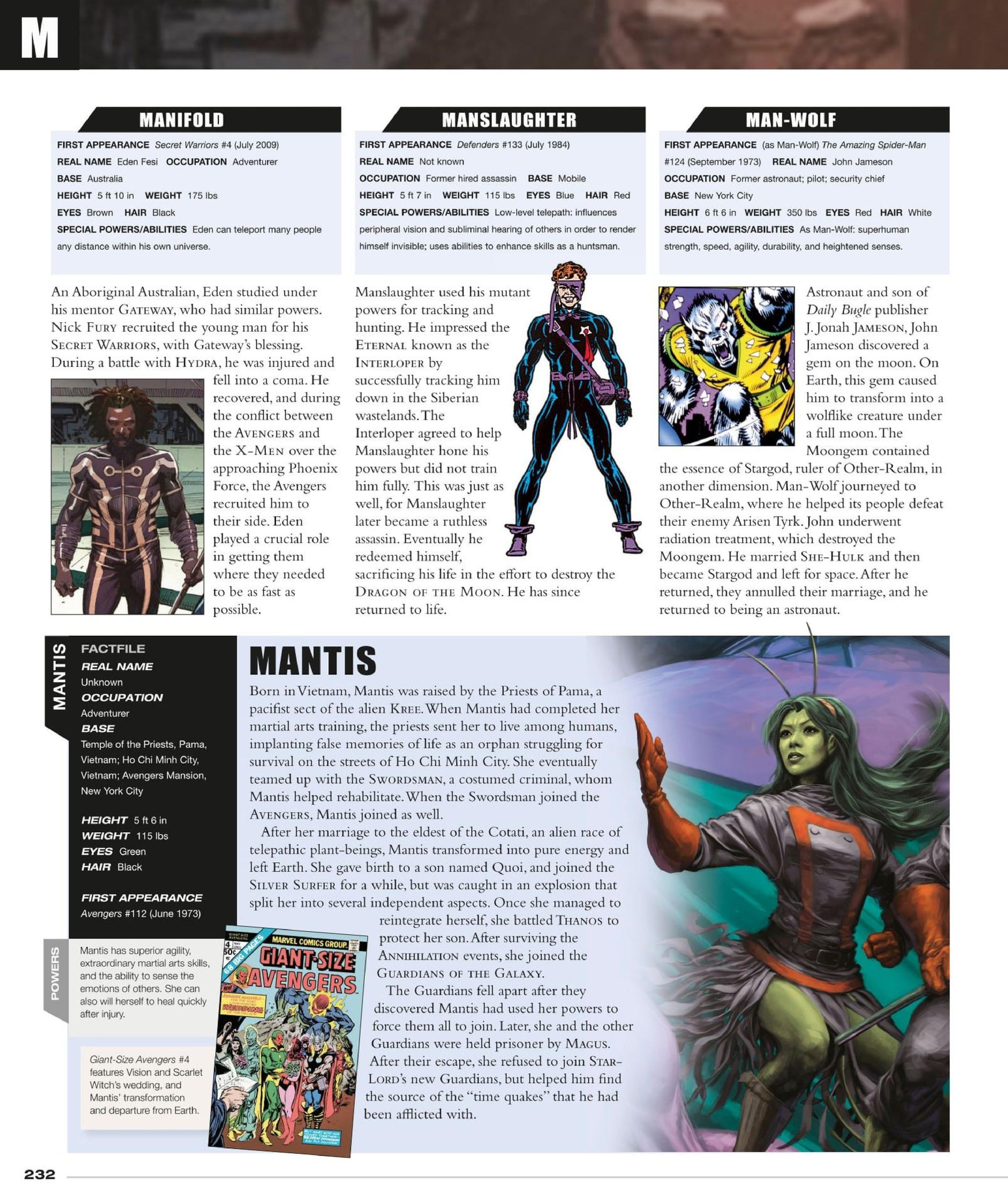 Read online Marvel Encyclopedia, New Edition comic -  Issue # TPB (Part 3) - 35