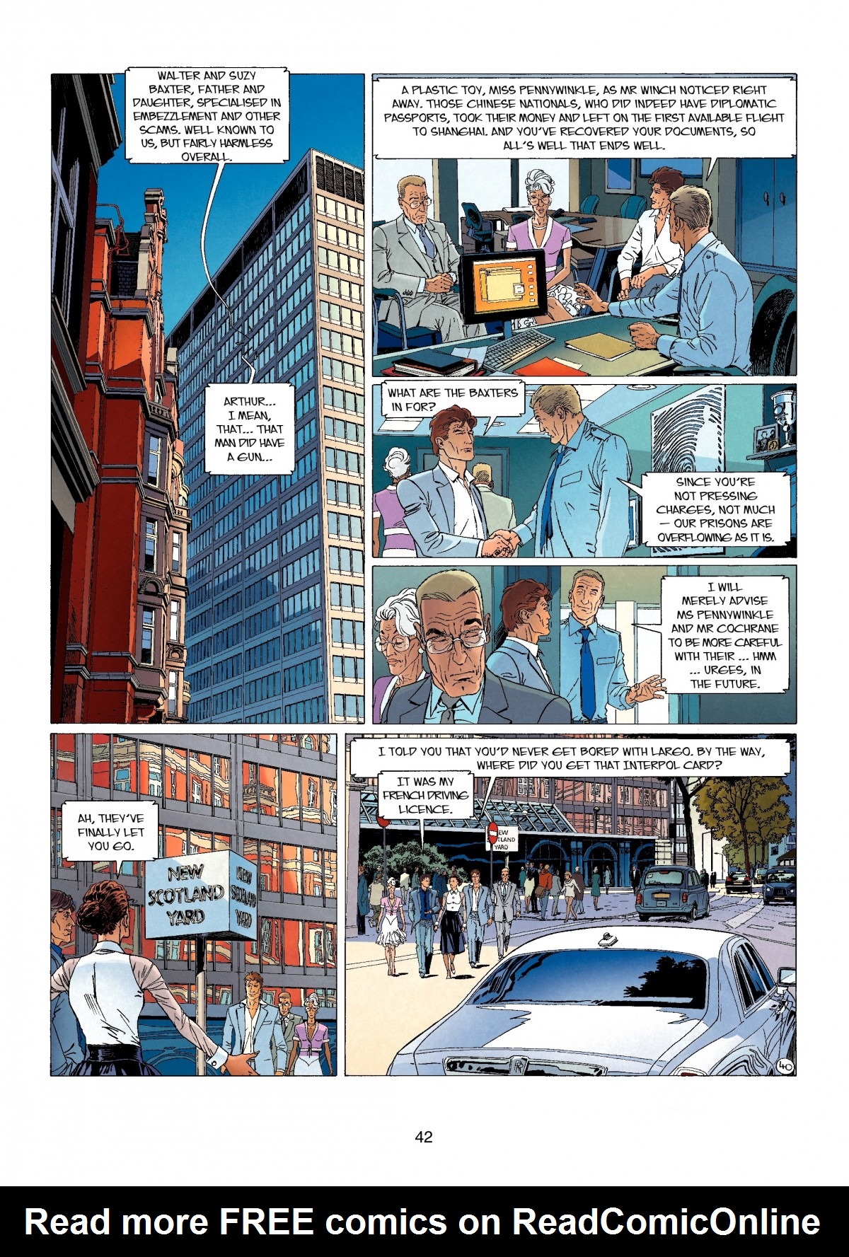 Read online Largo Winch comic -  Issue # TPB 15 - 42