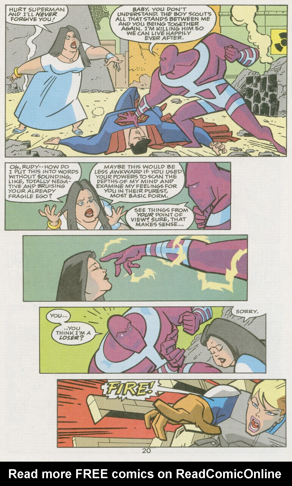 Read online Superman Adventures comic -  Issue #24 - 22