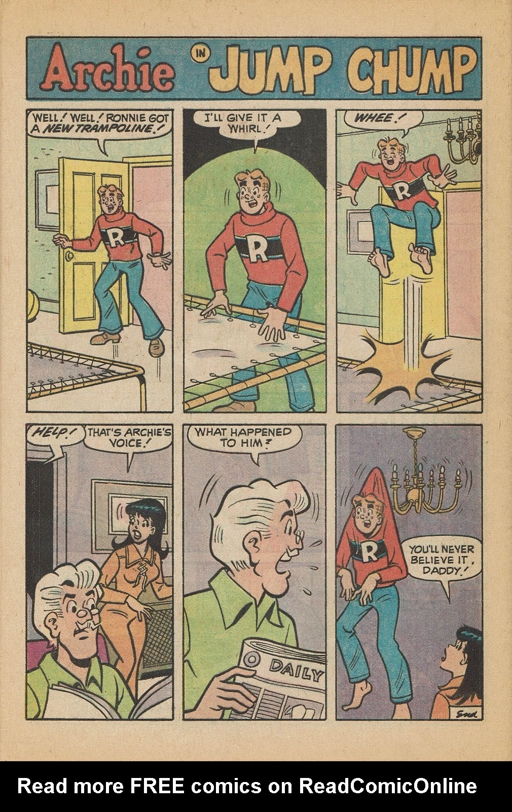 Read online Archie's Joke Book Magazine comic -  Issue #171 - 32