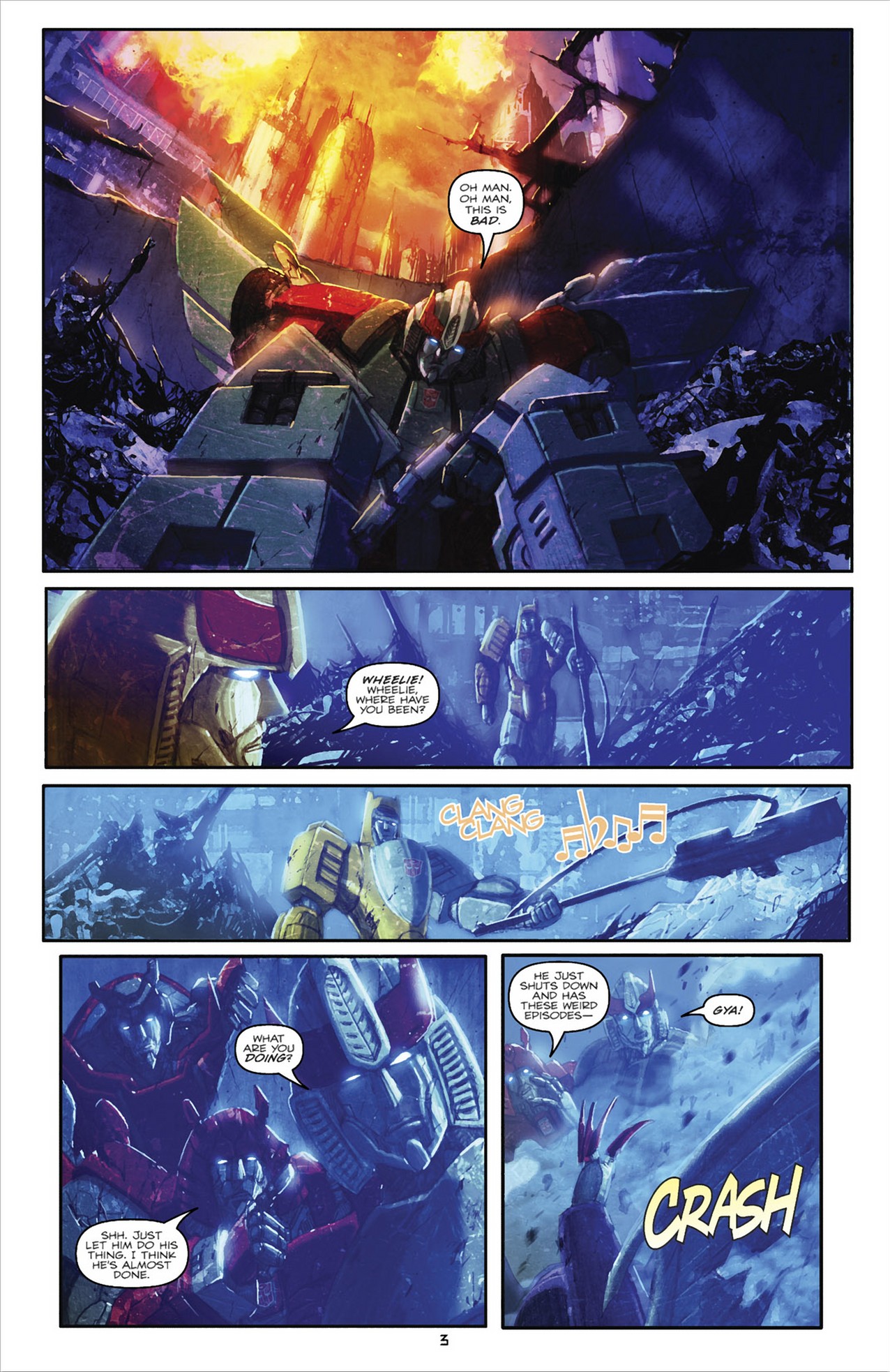 Read online The Transformers (2009) comic -  Issue #30 - 7