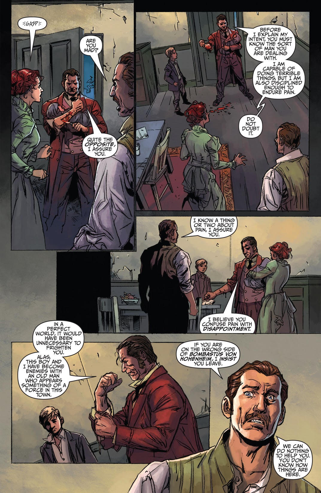 Read online Sherlock Holmes: Moriarty Lives comic -  Issue #2 - 7