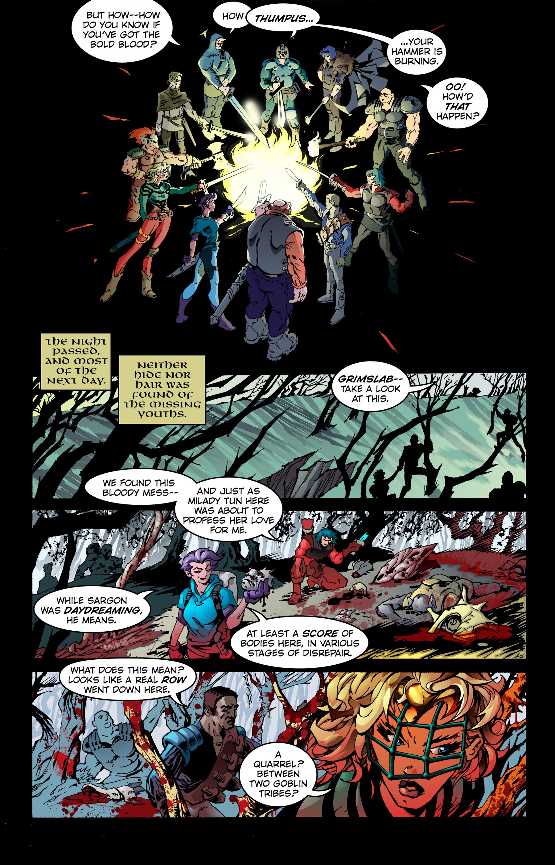 Read online Bold Blood comic -  Issue #1 - 18