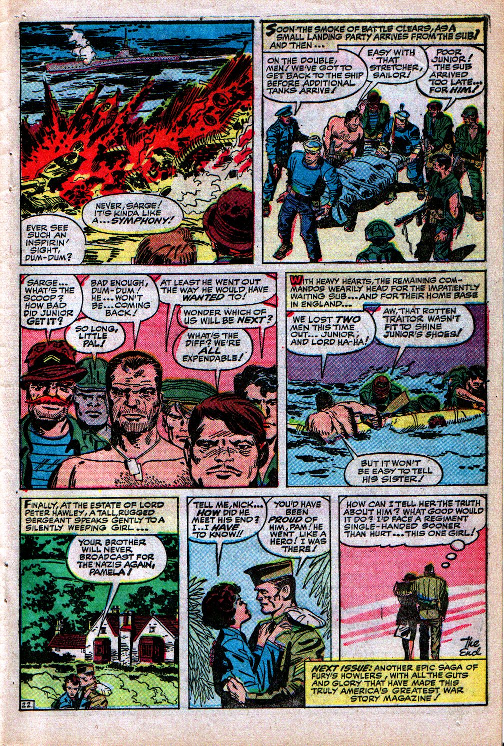 Read online Sgt. Fury comic -  Issue #4 - 31