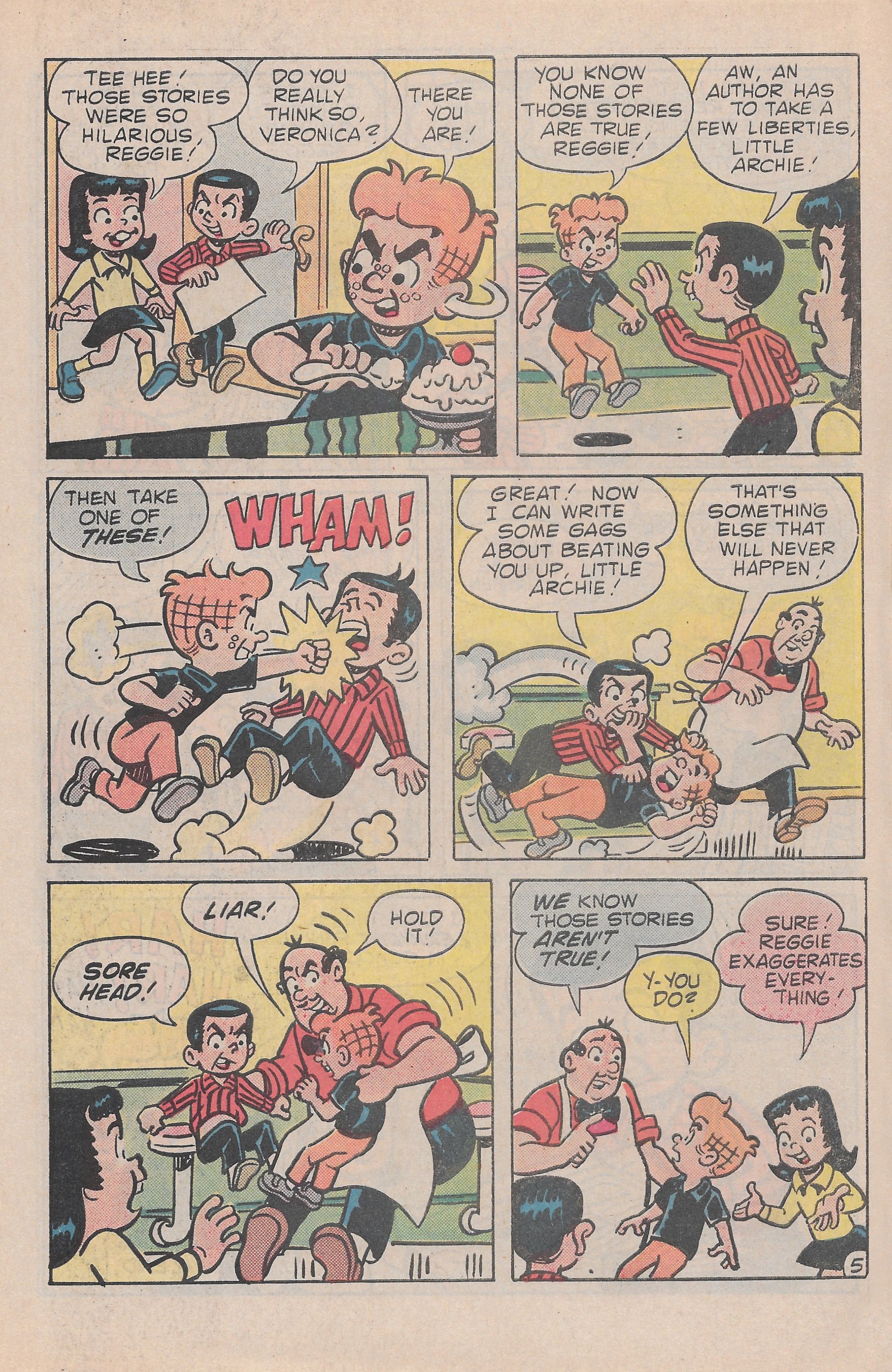 Read online Archie Giant Series Magazine comic -  Issue #556 - 7
