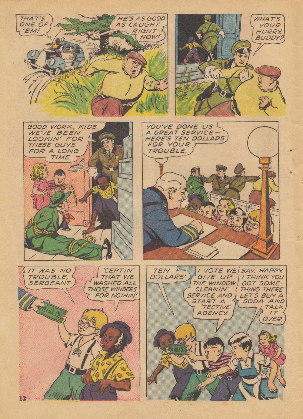 Read online Our Gang Comics comic -  Issue #7 - 14