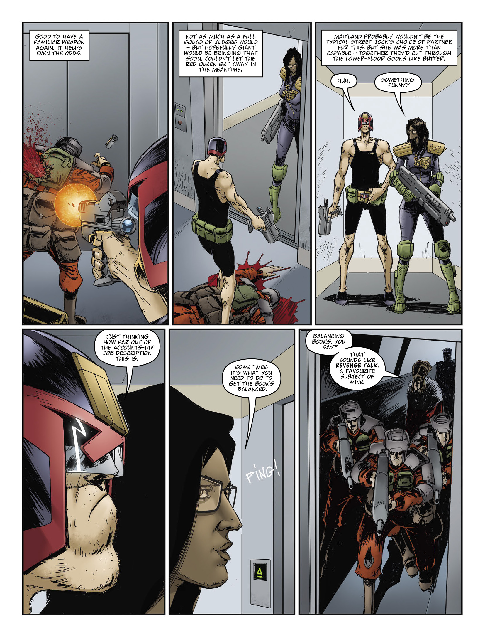 Read online Judge Dredd Megazine (Vol. 5) comic -  Issue #446 - 9