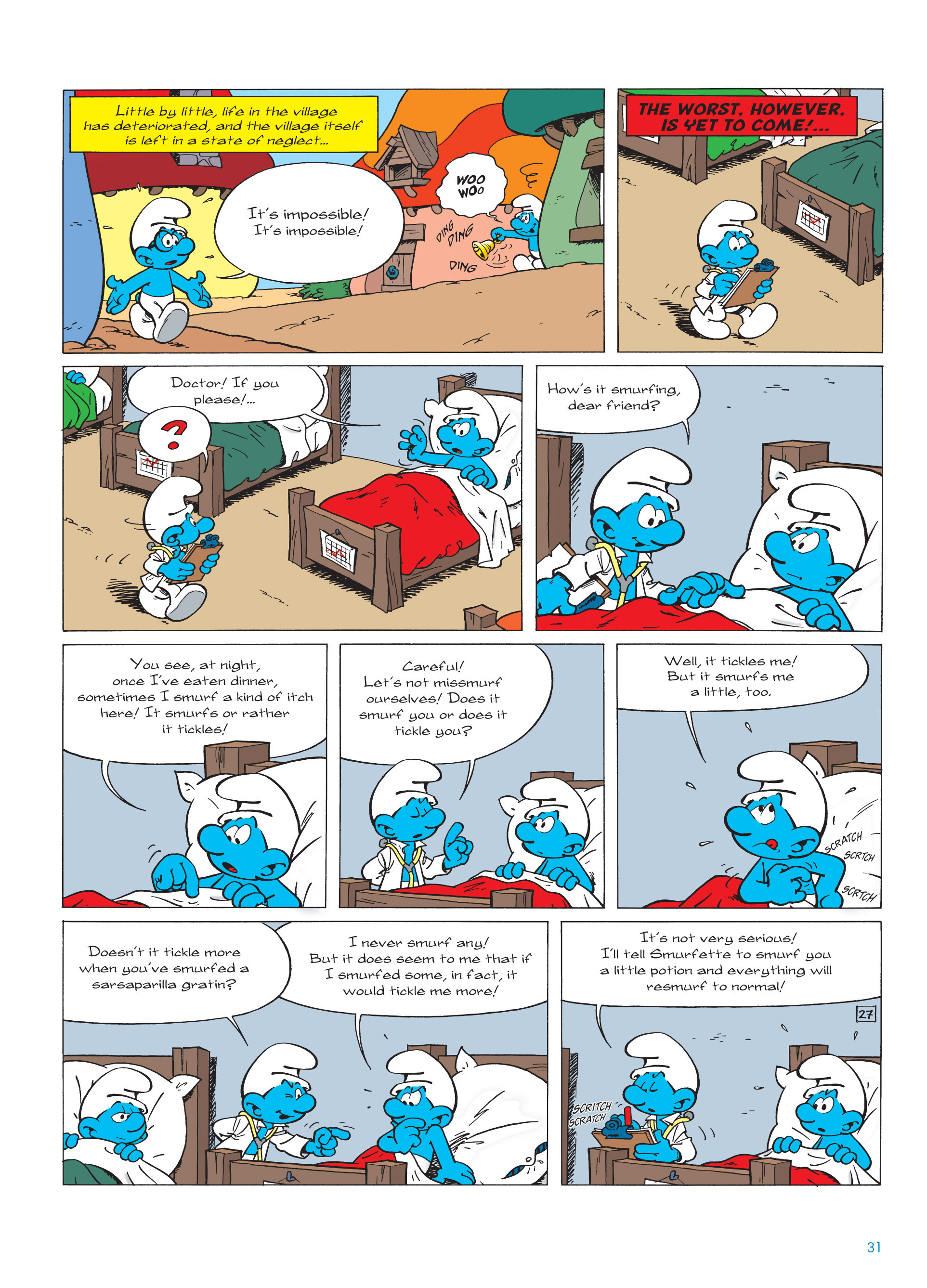 Read online The Smurfs comic -  Issue #20 - 31