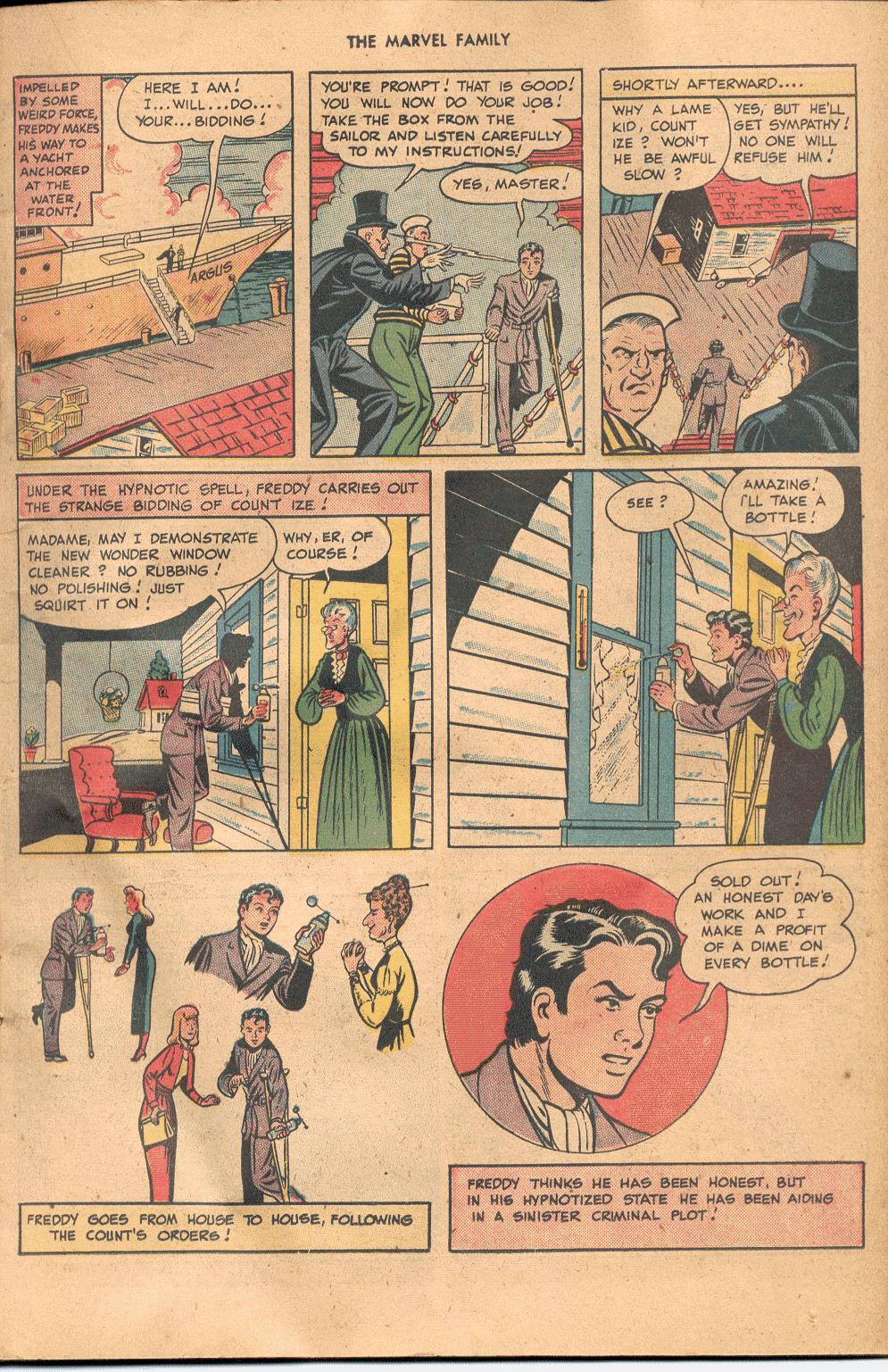 Read online The Marvel Family comic -  Issue #37 - 21
