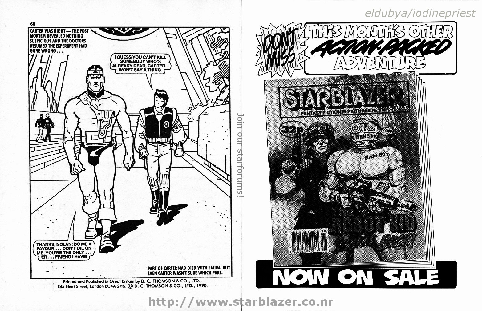 Read online Starblazer comic -  Issue #272 - 35