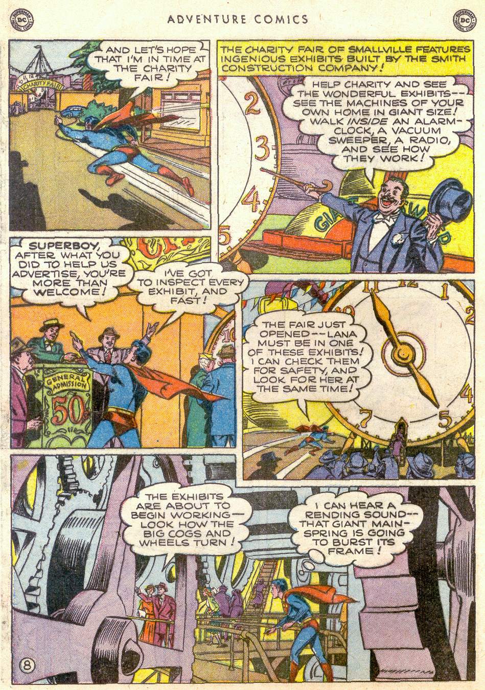 Read online Adventure Comics (1938) comic -  Issue #161 - 10