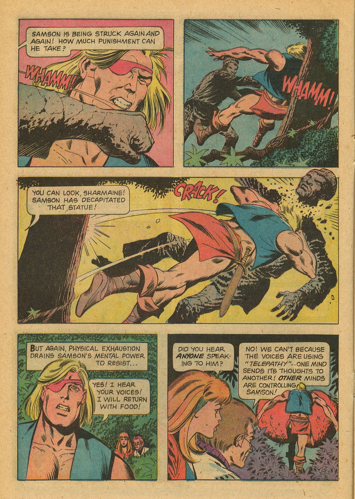 Read online Mighty Samson (1964) comic -  Issue #28 - 16
