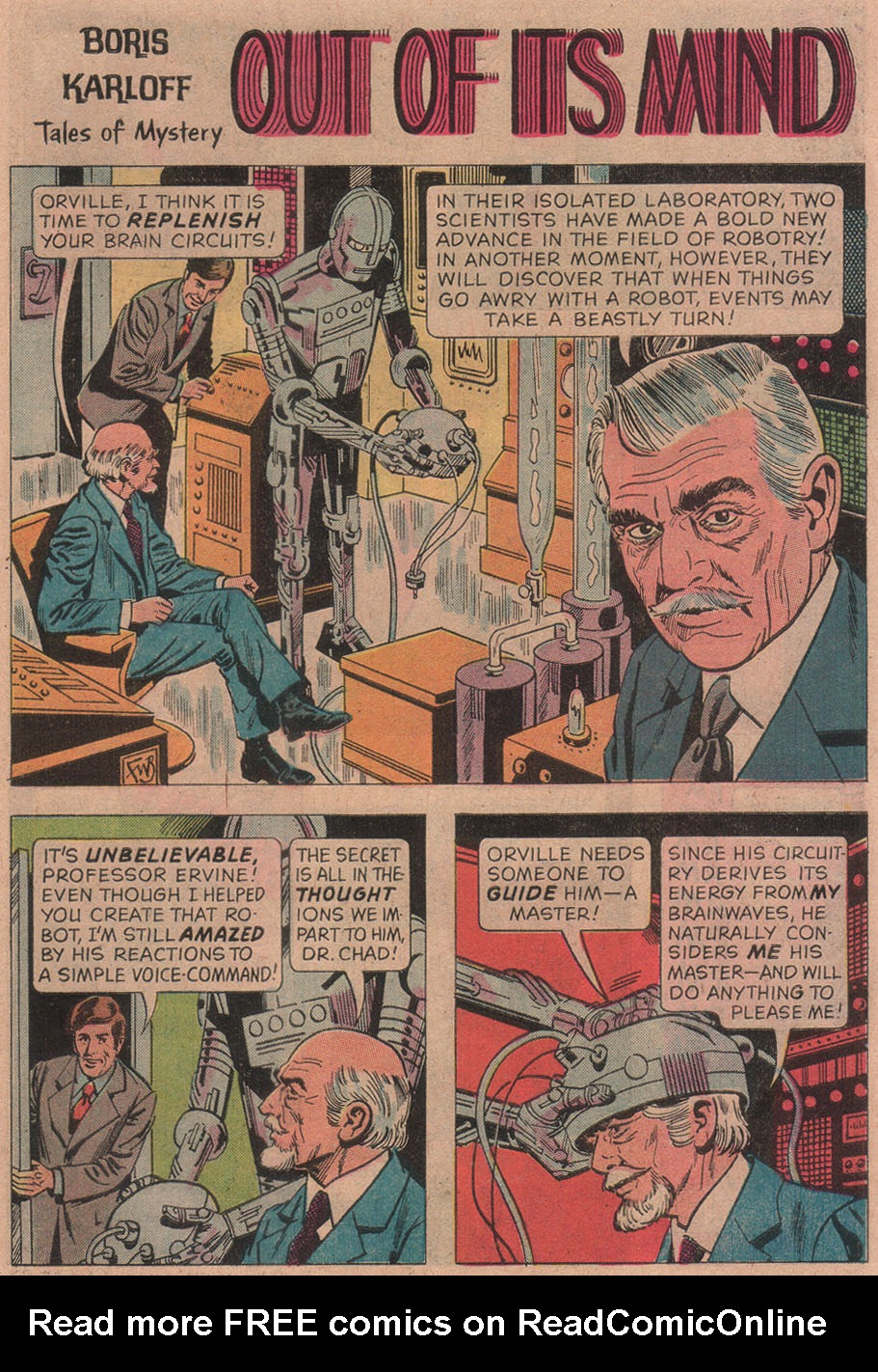 Read online Boris Karloff Tales of Mystery comic -  Issue #69 - 20
