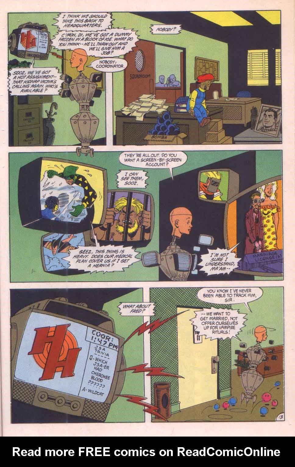 Read online Hero Hotline comic -  Issue #4 - 14