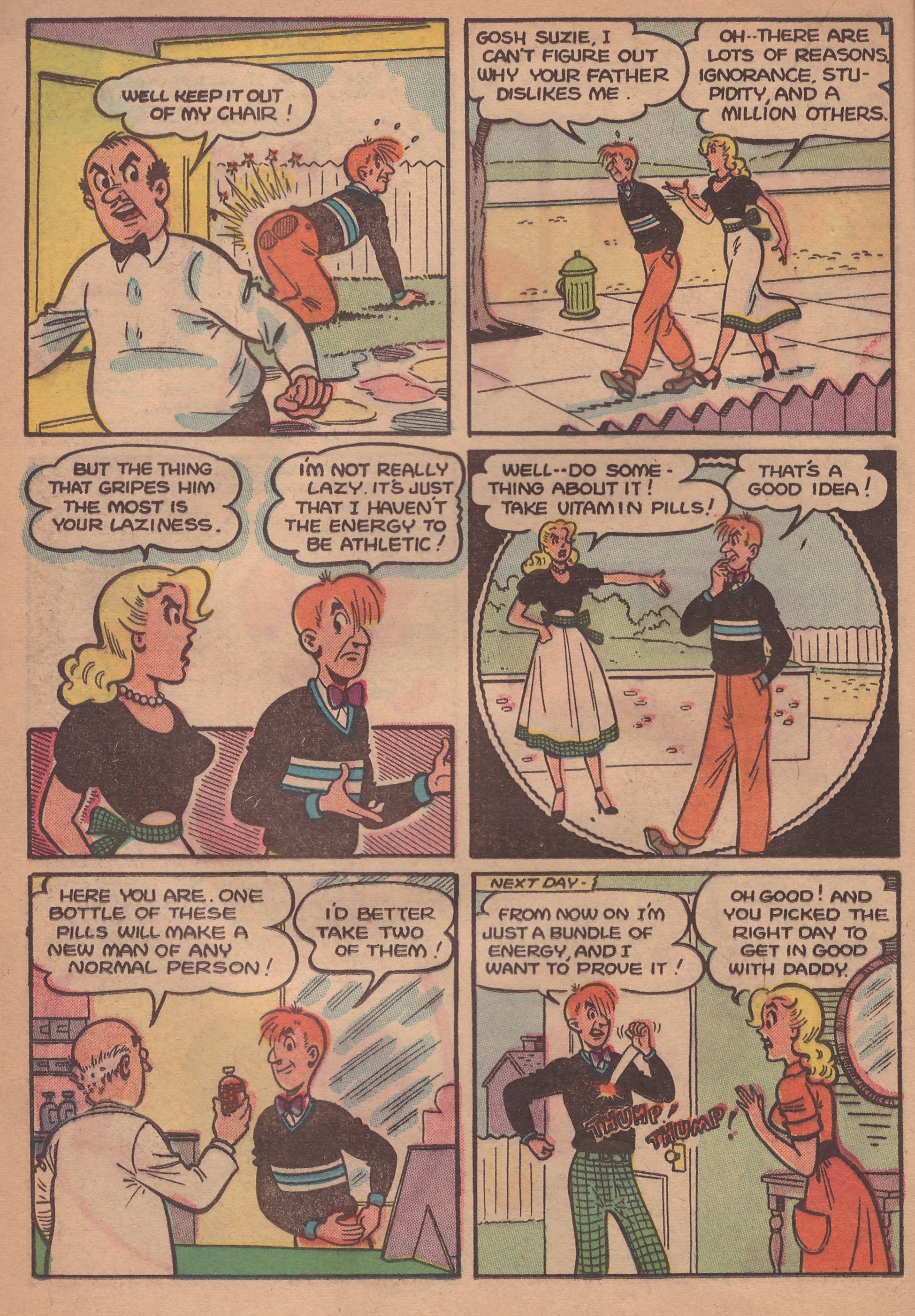 Read online Suzie Comics comic -  Issue #91 - 16