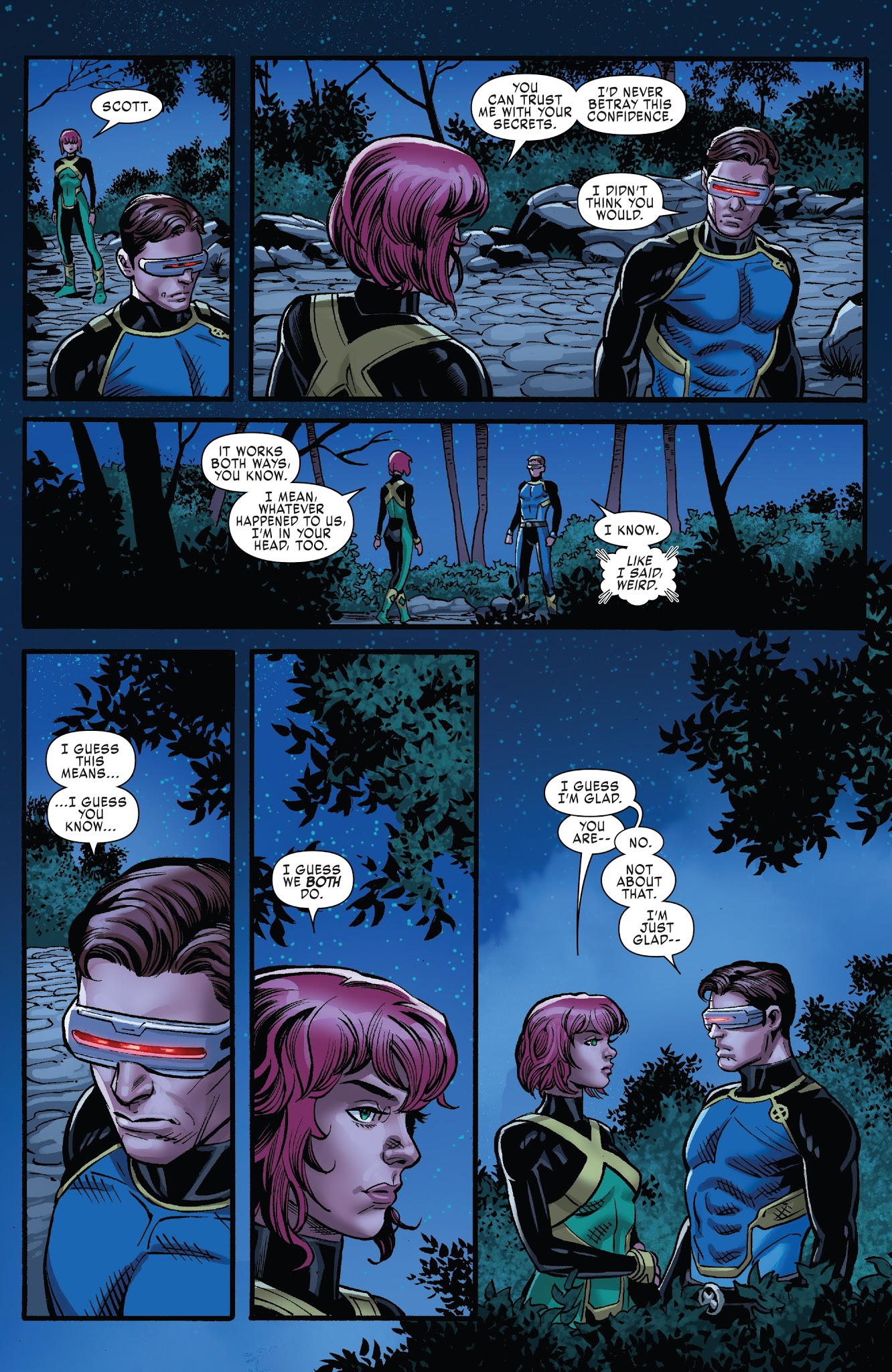 Read online X-Men: Blue comic -  Issue #10 - 12