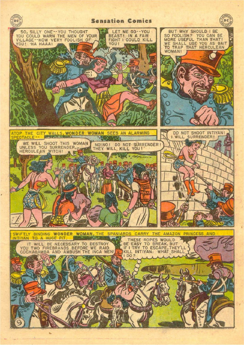 Read online Sensation (Mystery) Comics comic -  Issue #70 - 10