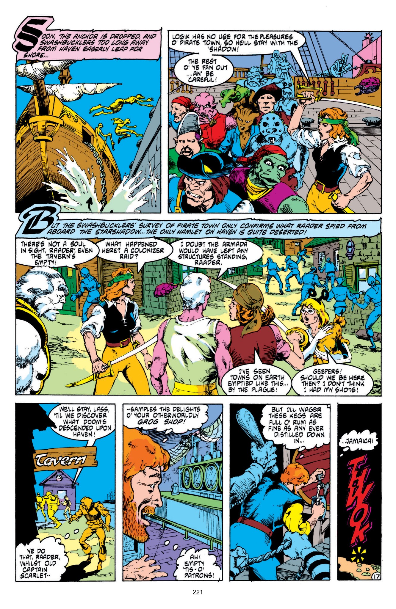 Read online Swords of the Swashbucklers comic -  Issue # TPB - 209