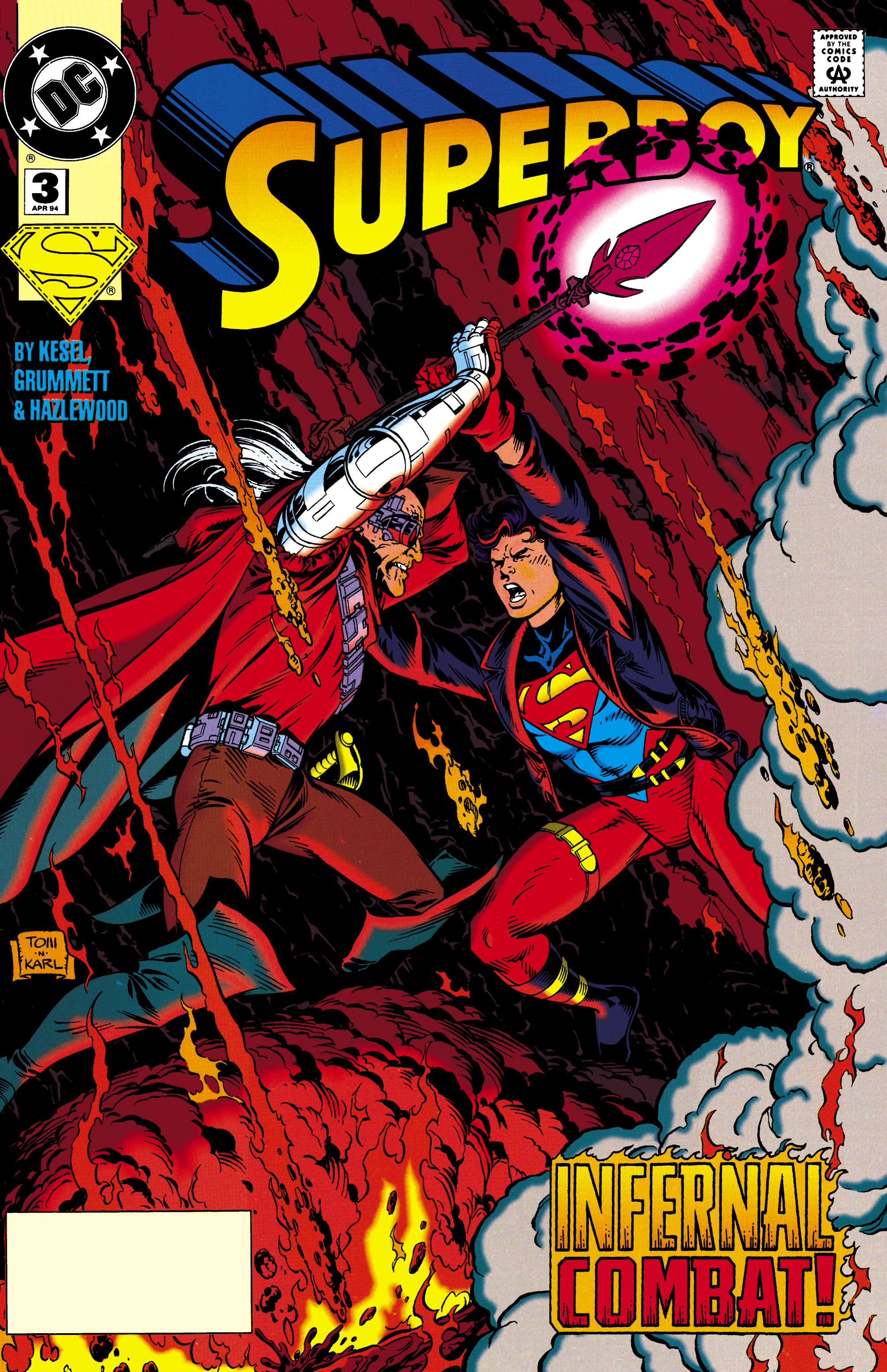 Read online Superboy (1994) comic -  Issue #3 - 1