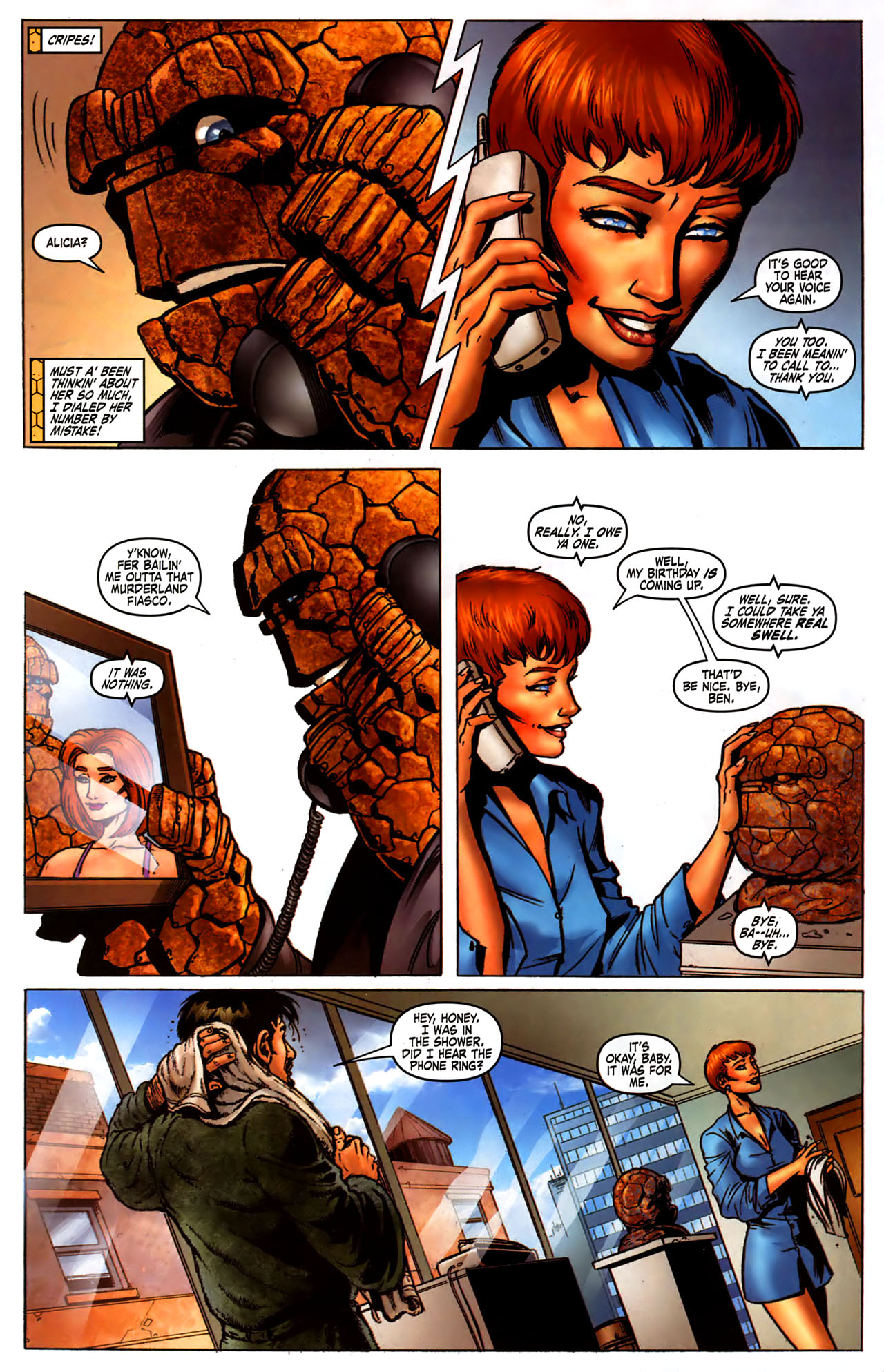 Read online The Thing (2006) comic -  Issue #5 - 14