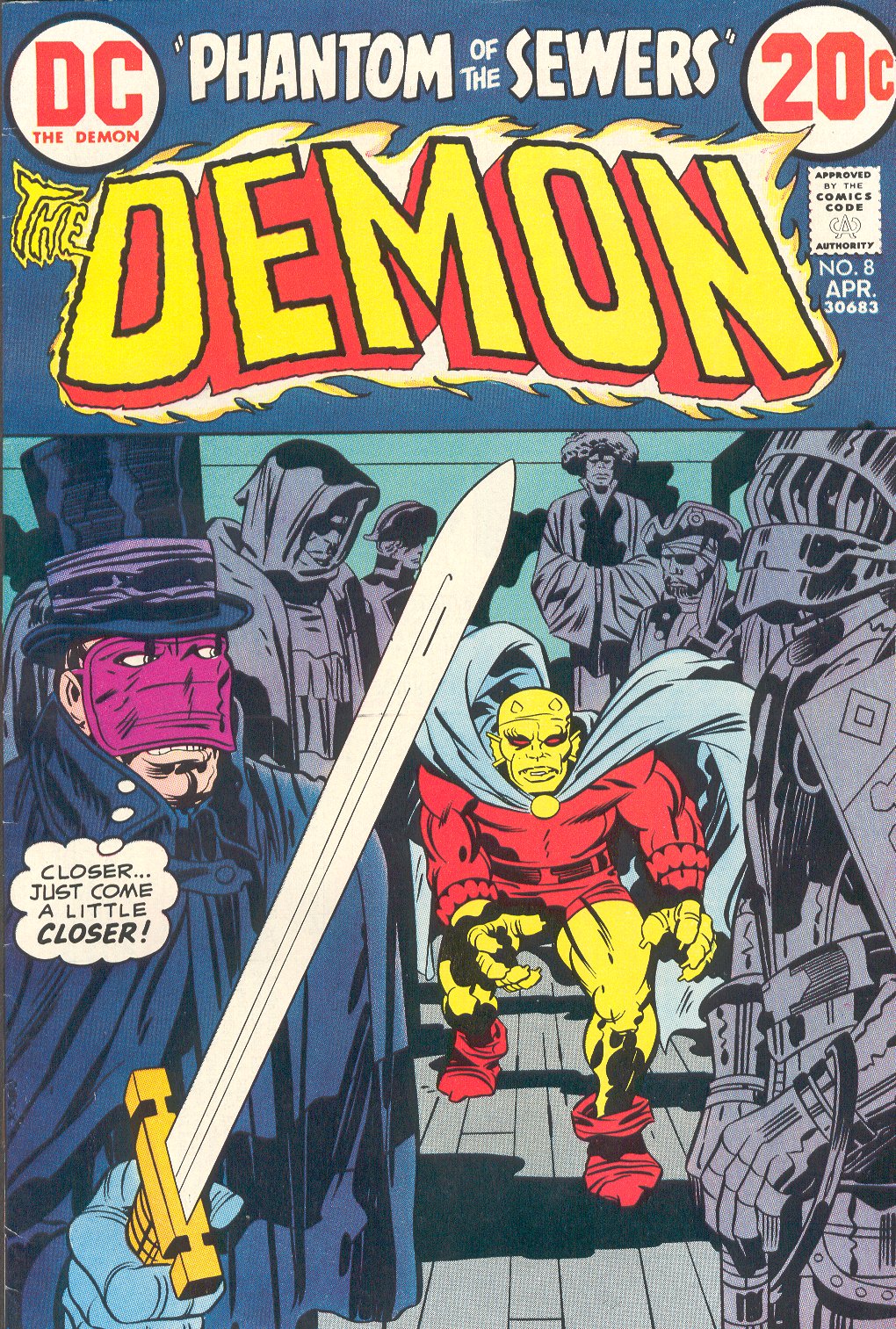 Read online The Demon (1972) comic -  Issue #8 - 1