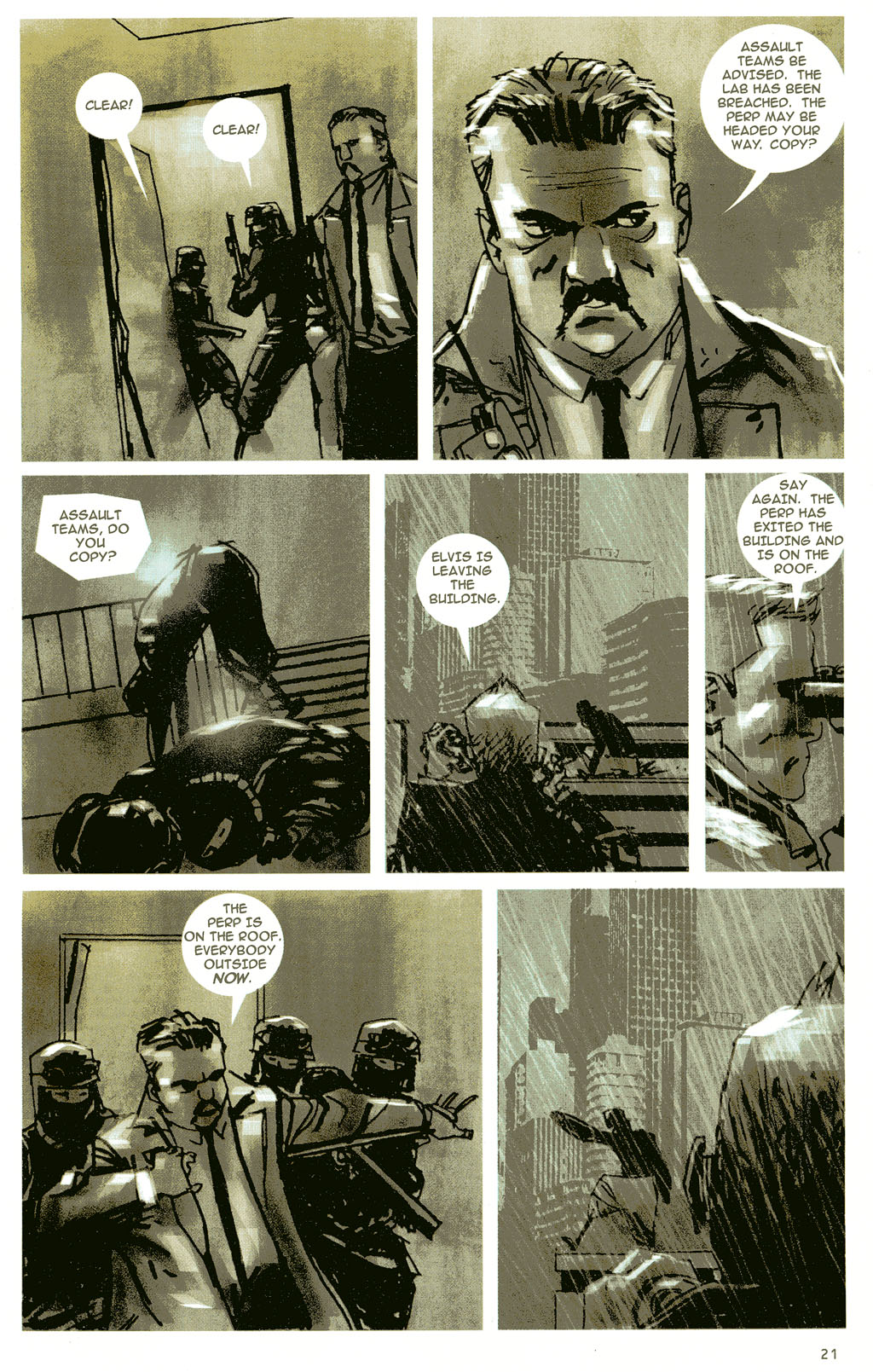 Read online The Surrogates comic -  Issue #3 - 22