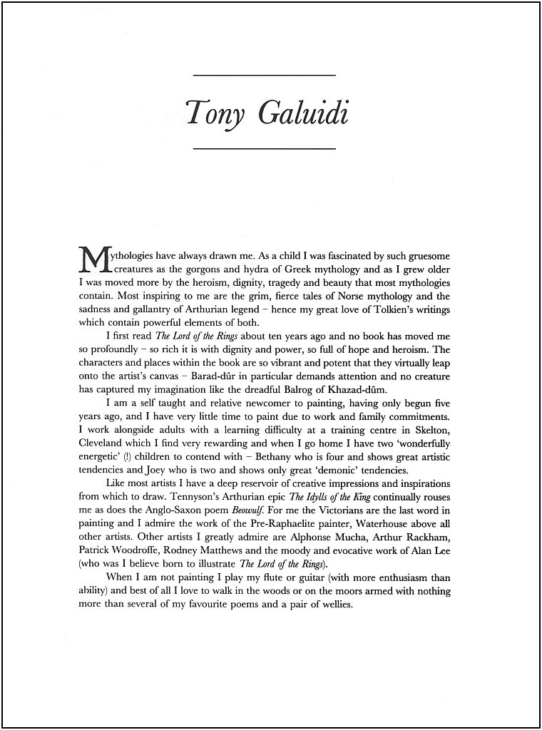 Read online Tolkien's World - Paintings of Middle-Earth comic -  Issue # TPB (Part 2) - 32