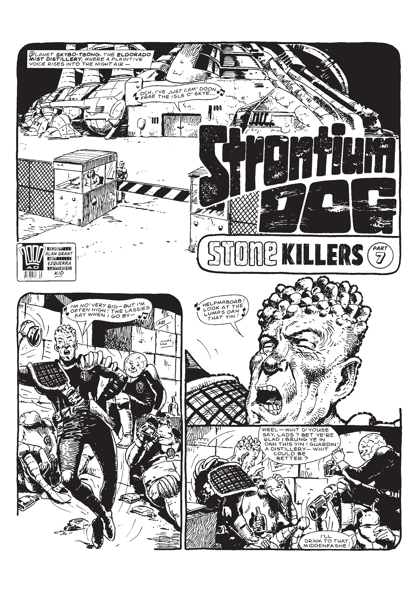 Read online Strontium Dog: Search/Destroy Agency Files comic -  Issue # TPB 4 - 259