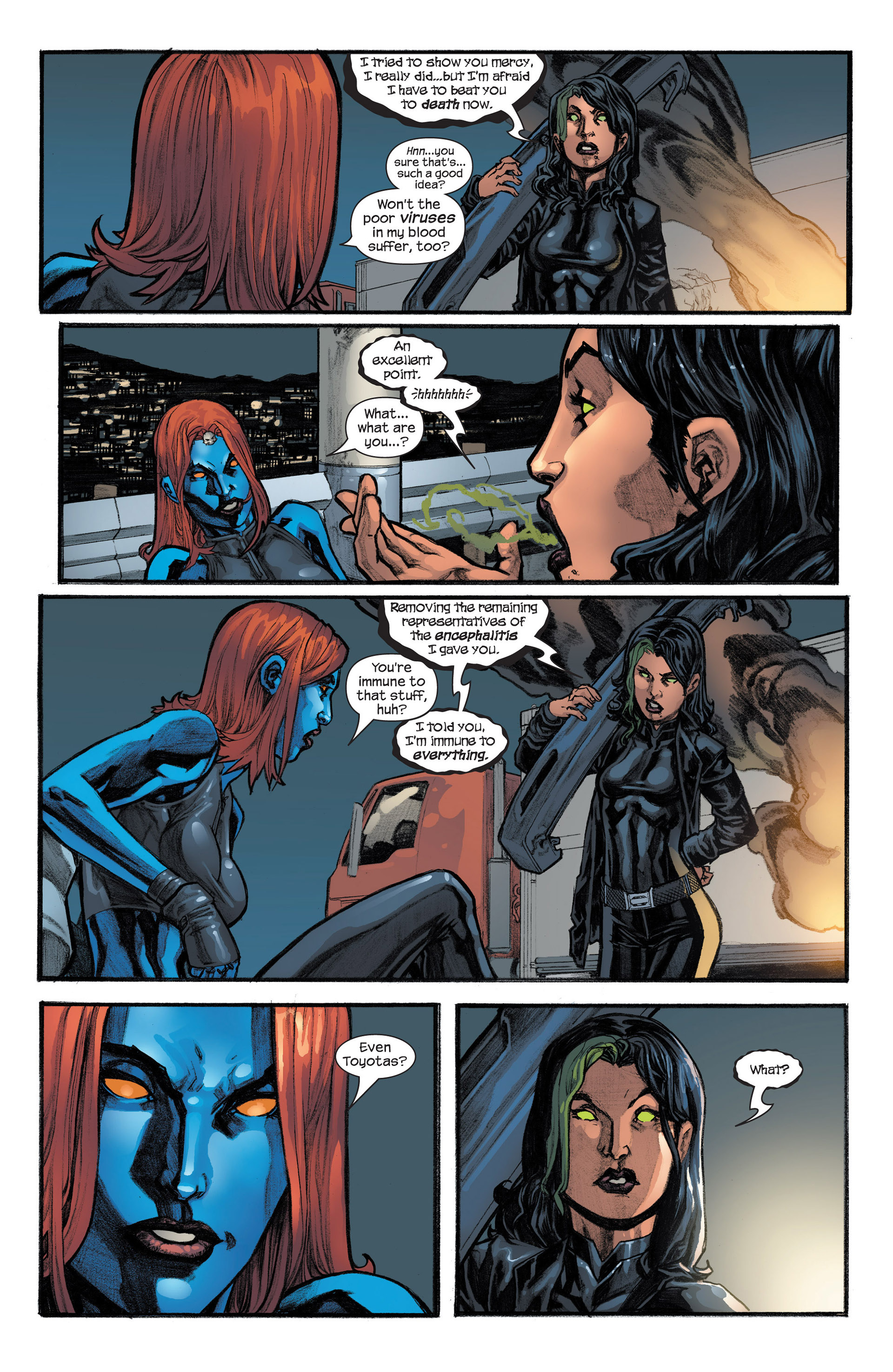 Read online Mystique comic -  Issue #9 - 17