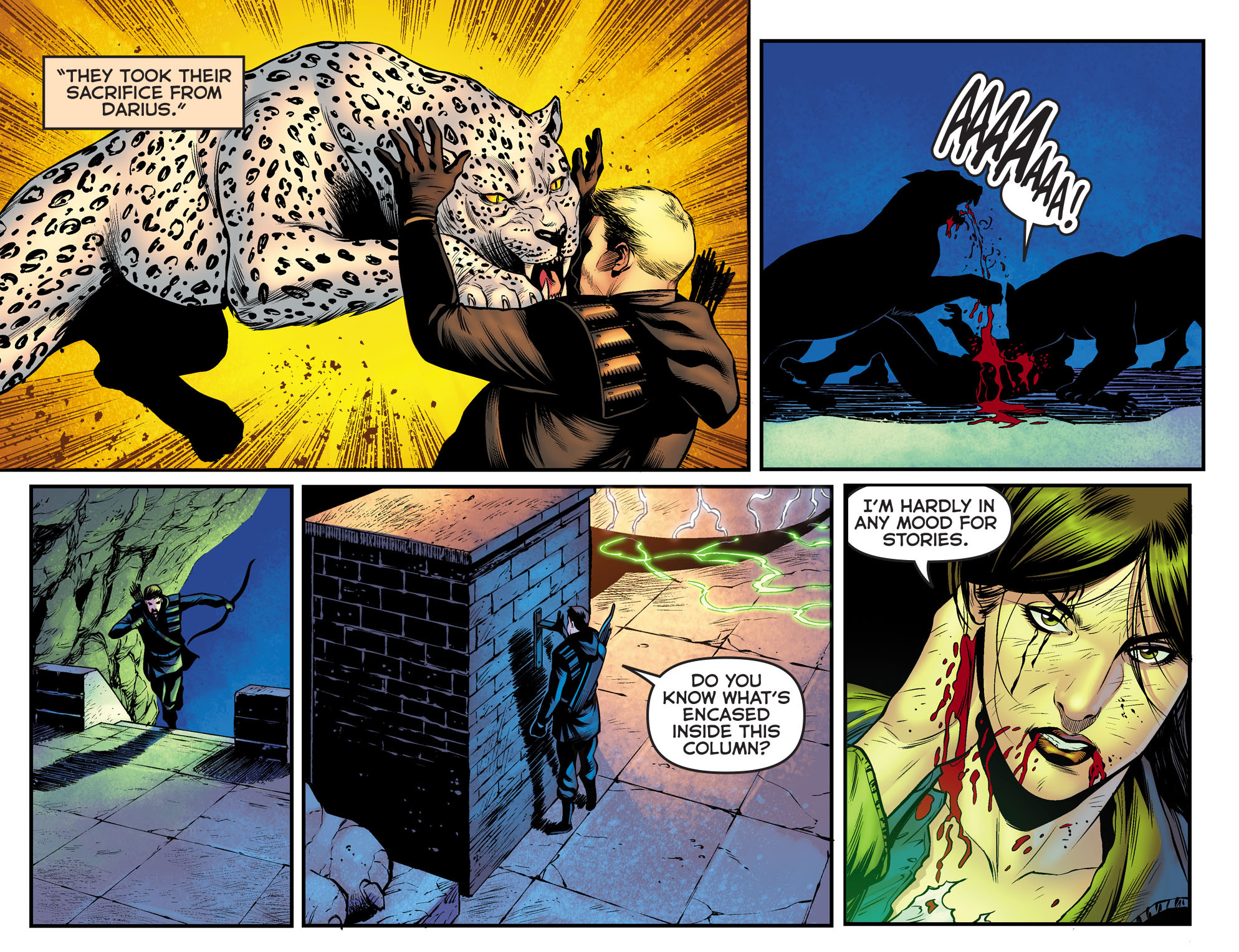 Read online Arrow: The Dark Archer comic -  Issue #9 - 19