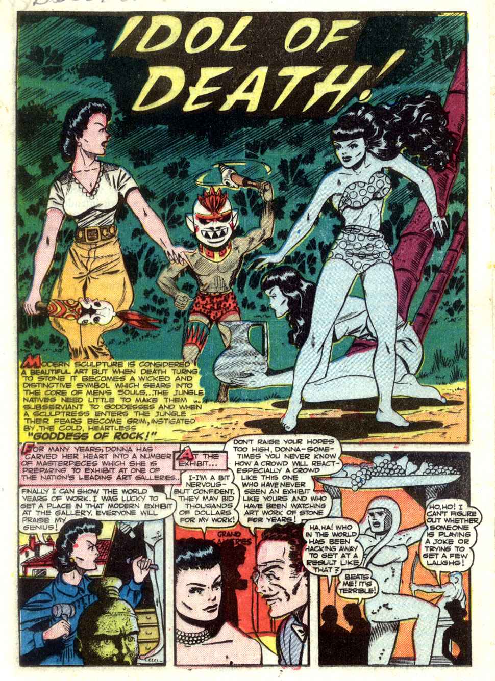 Read online Voodoo (1952) comic -  Issue #2 - 20
