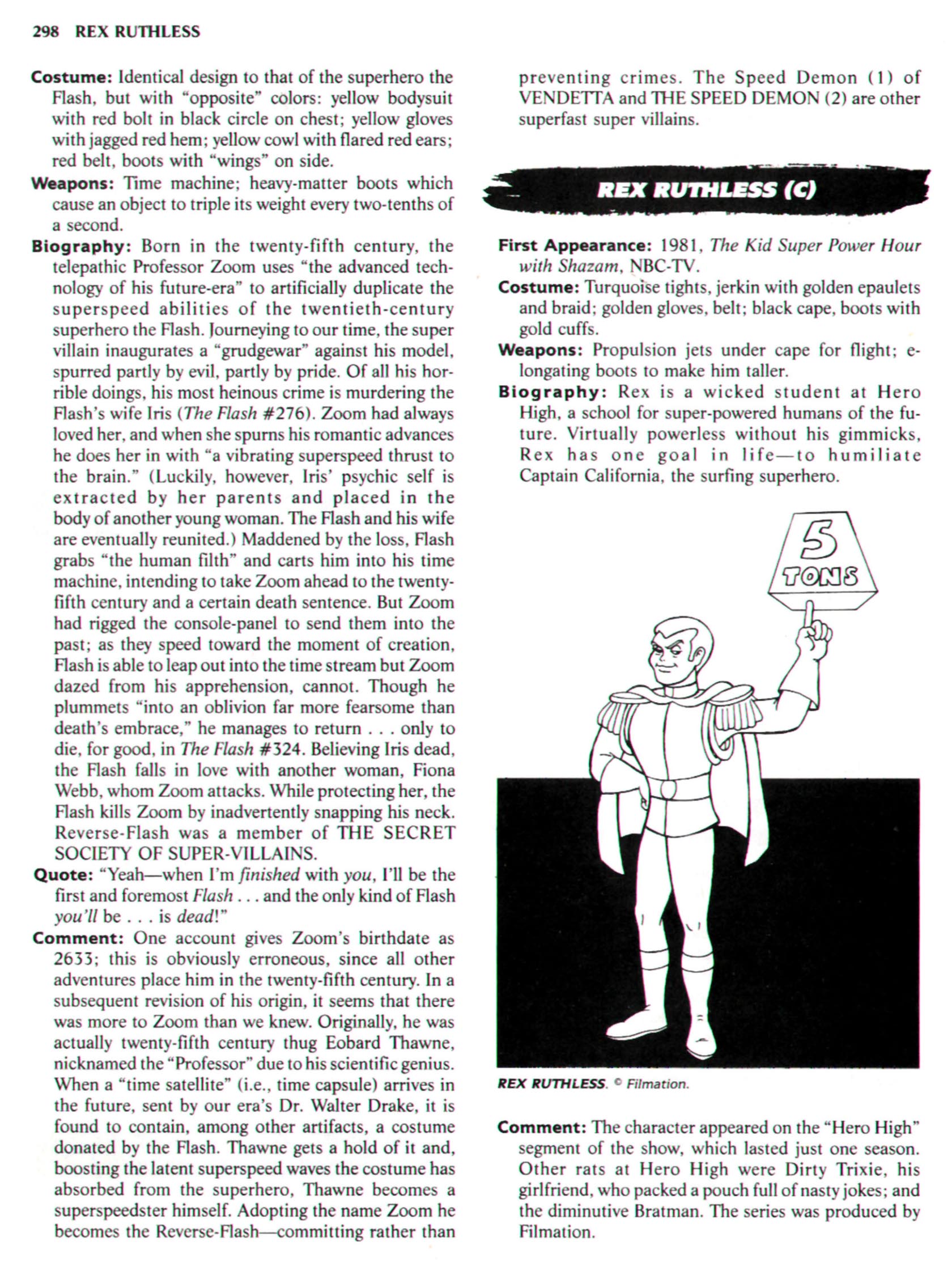 Read online The Encyclopedia of Super Villains comic -  Issue # TPB (Part 2) - 81