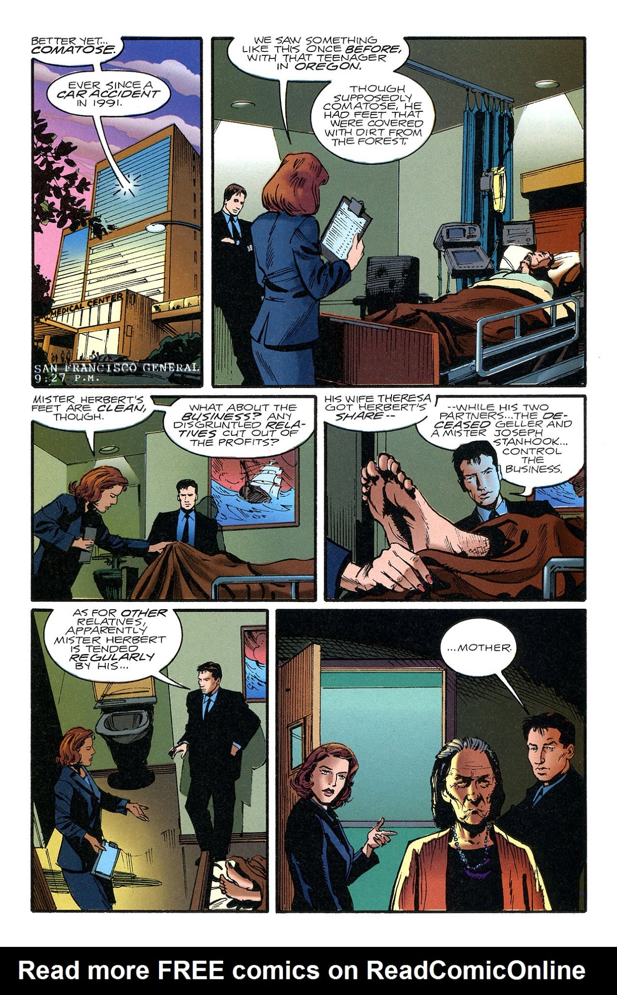 Read online The X-Files (1995) comic -  Issue #0.5 - 9