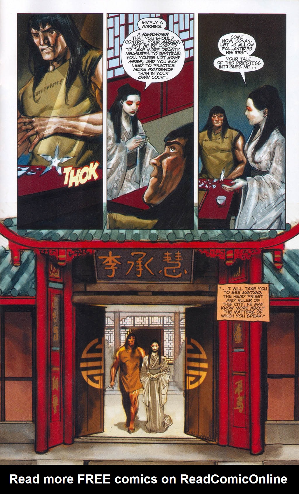 Read online Conan and the Demons of Khitai comic -  Issue #1 - 19