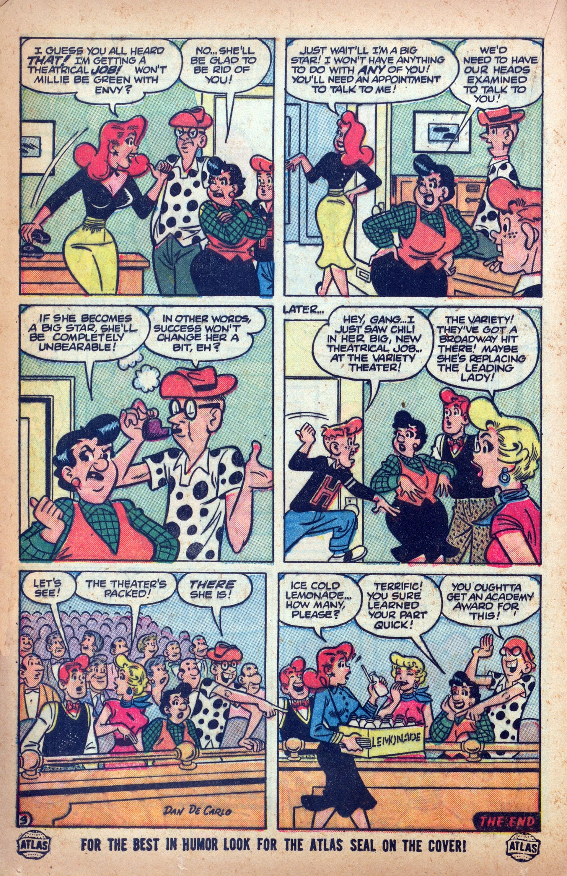 Read online Millie the Model comic -  Issue #54 - 16