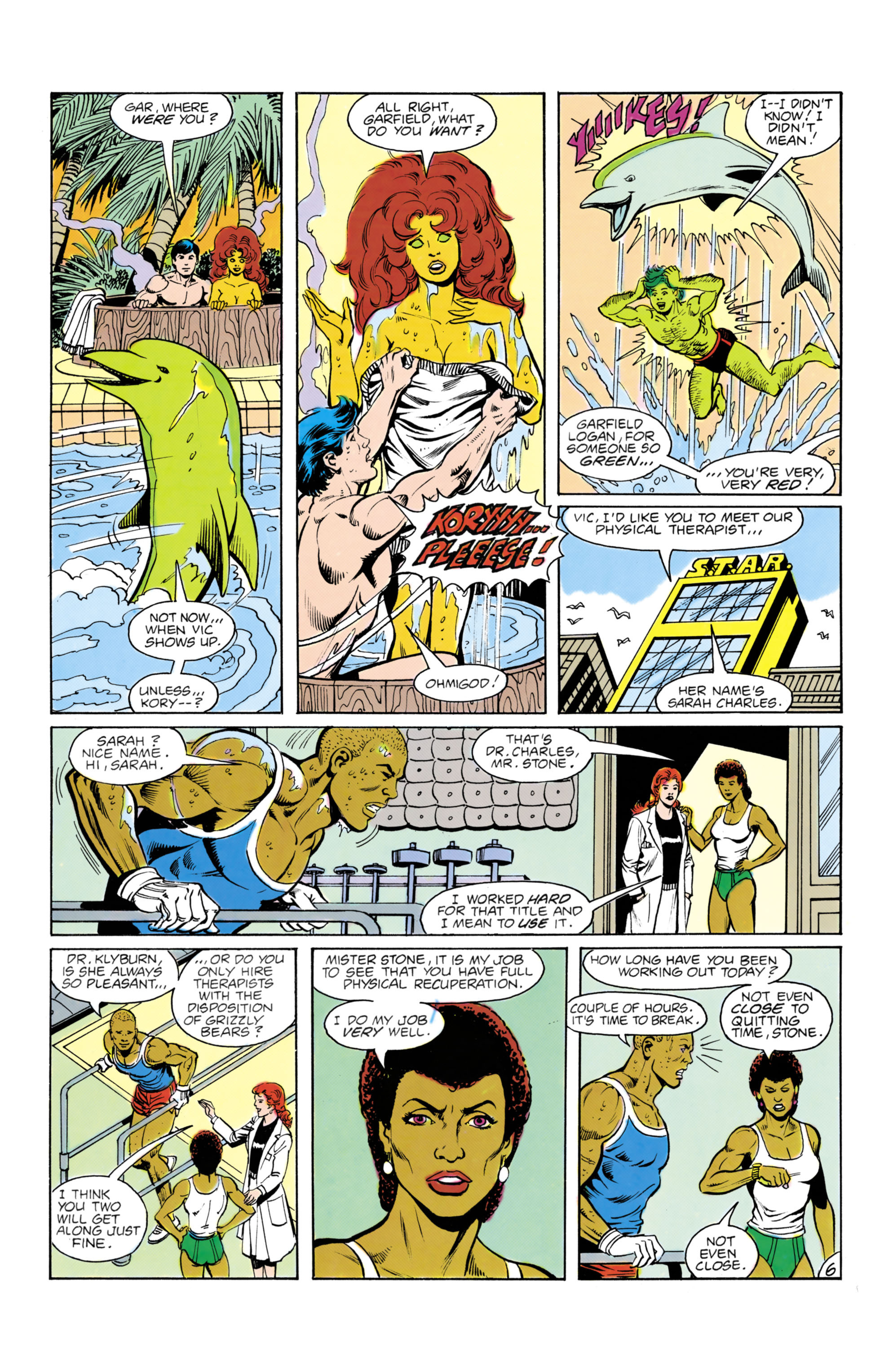 Read online Tales of the Teen Titans comic -  Issue #57 - 7