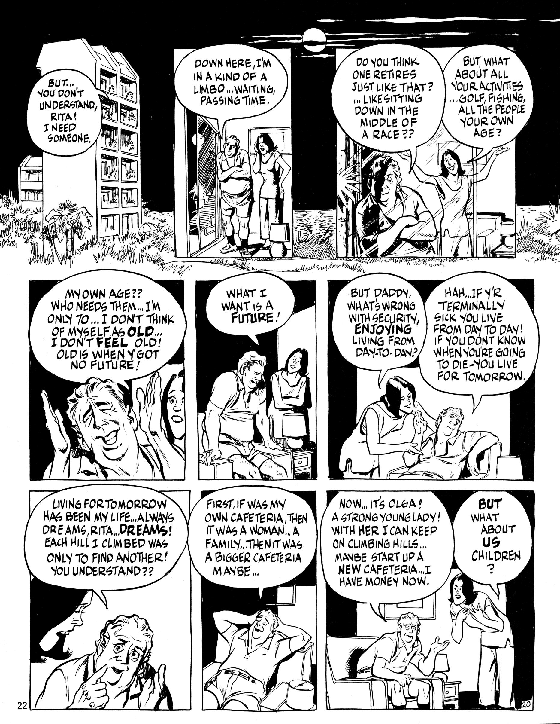 Read online Will Eisner's Quarterly comic -  Issue #6 - 24