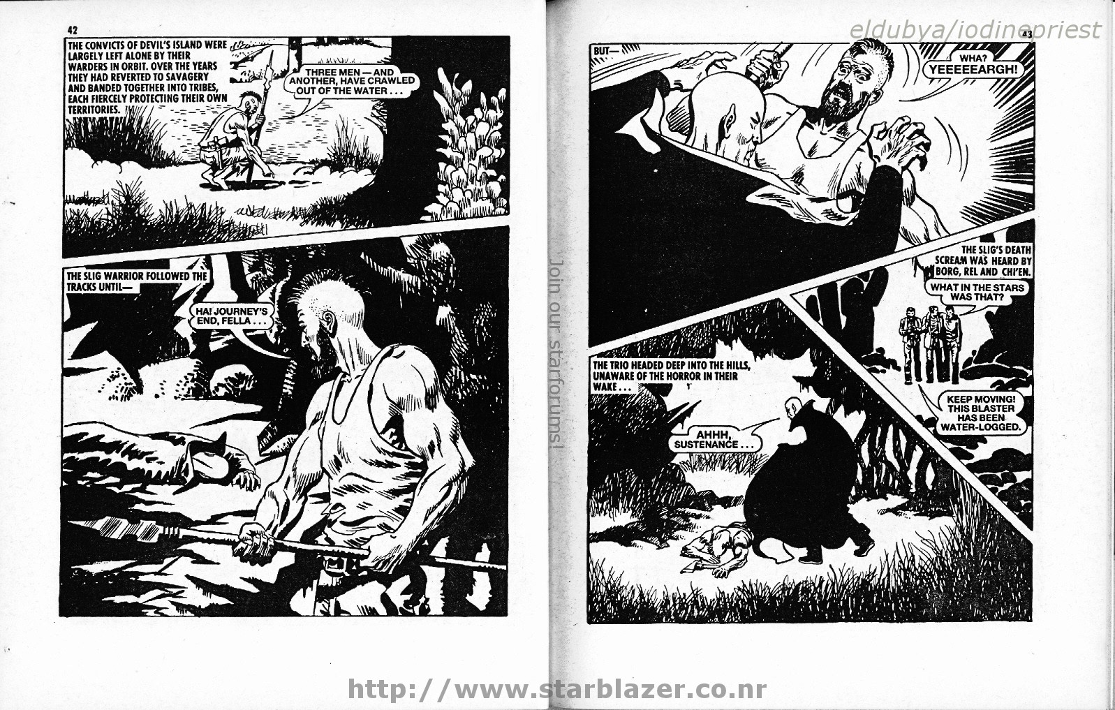Read online Starblazer comic -  Issue #208 - 23