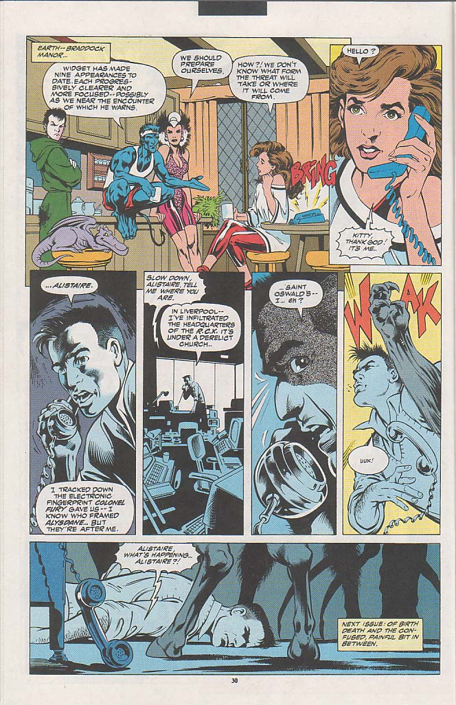 Read online Excalibur (1988) comic -  Issue #61 - 23