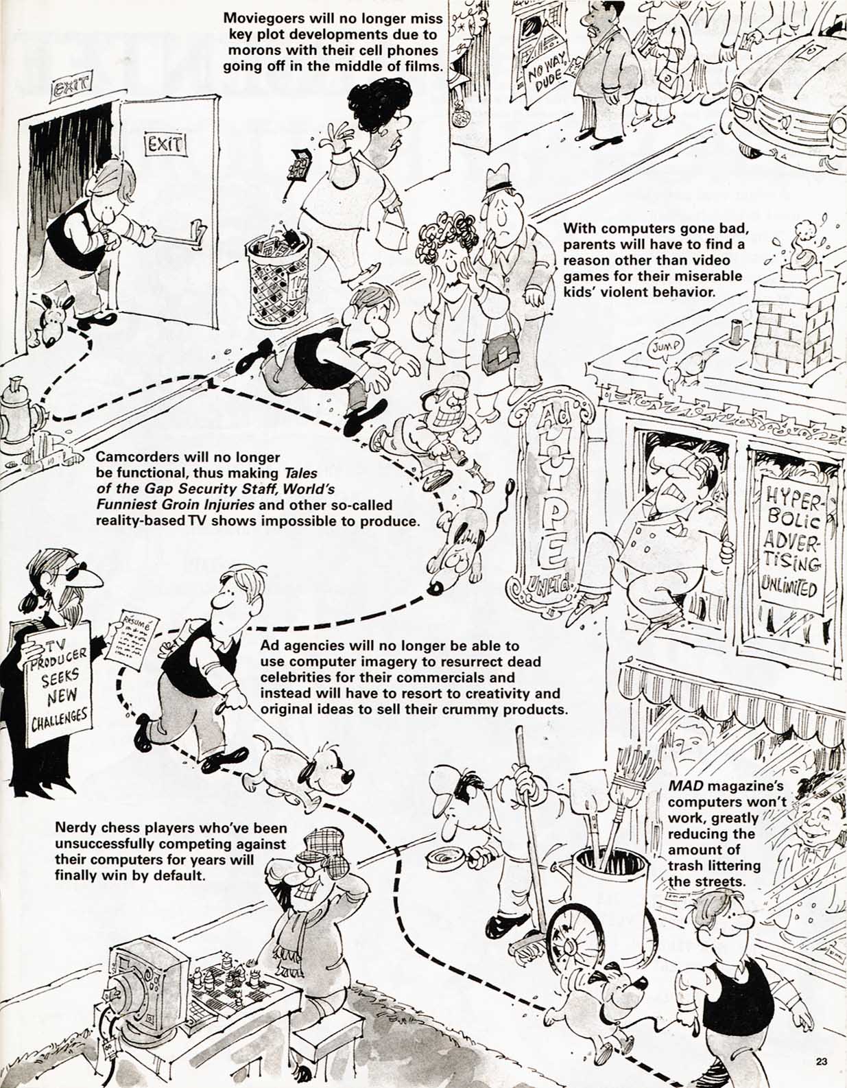 Read online MAD comic -  Issue #388 - 25