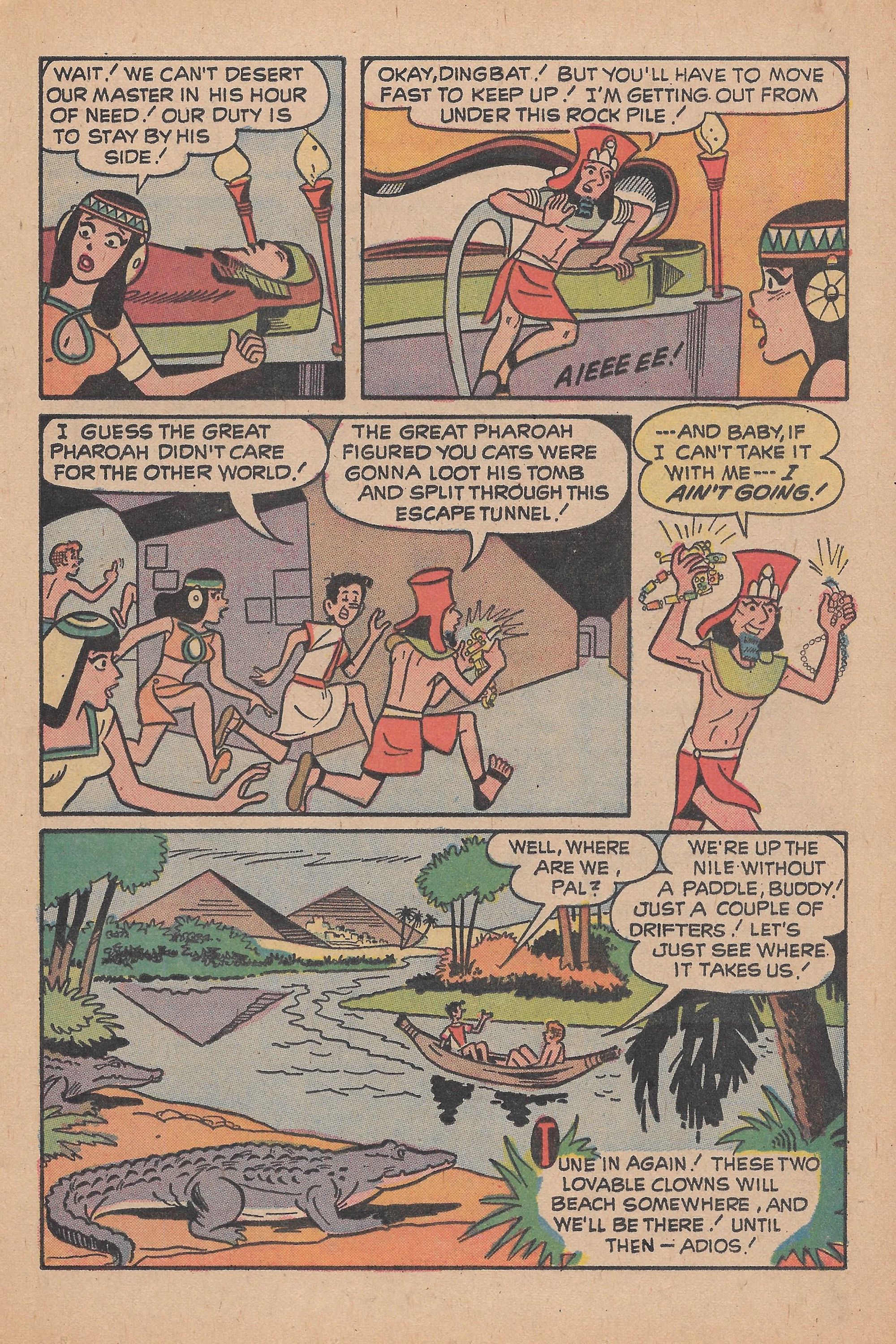 Read online Archie's TV Laugh-Out comic -  Issue #19 - 25