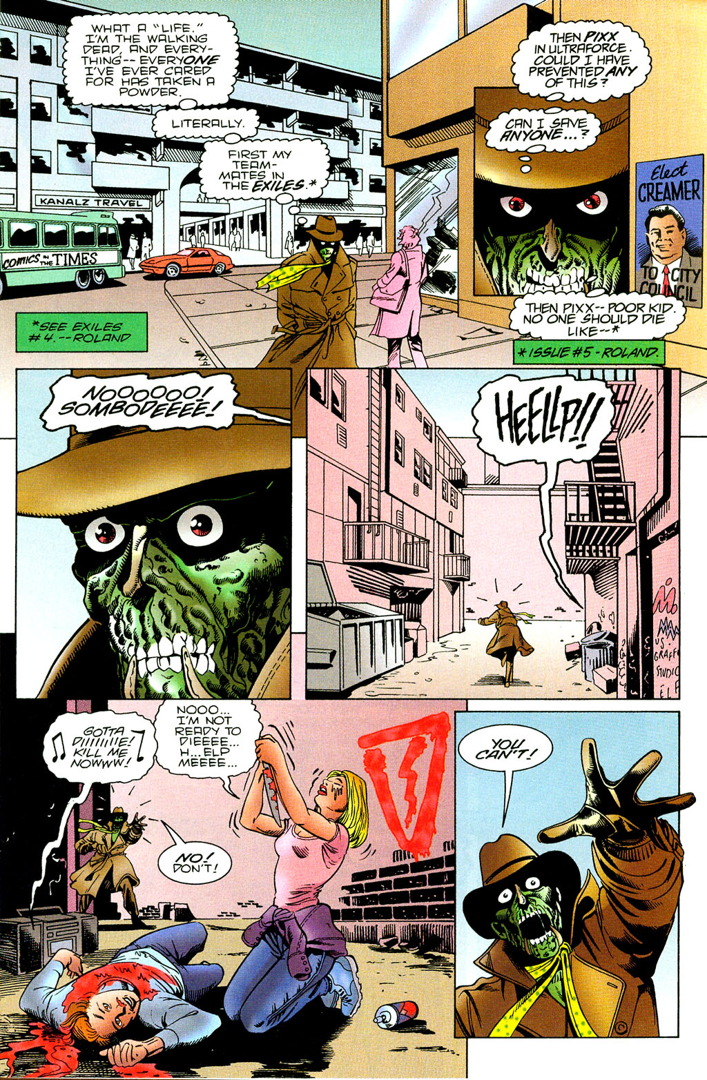 Read online UltraForce (1994) comic -  Issue #7 - 8