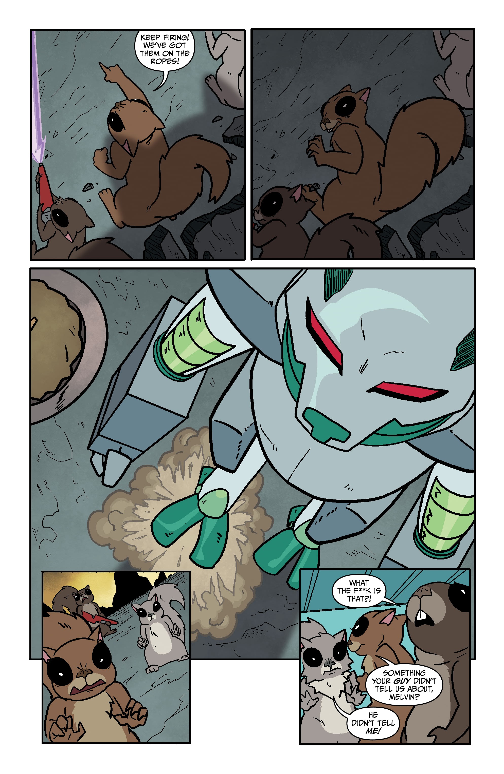 Read online Rick and Morty Presents: Snuffles Goes to War comic -  Issue # Full - 21