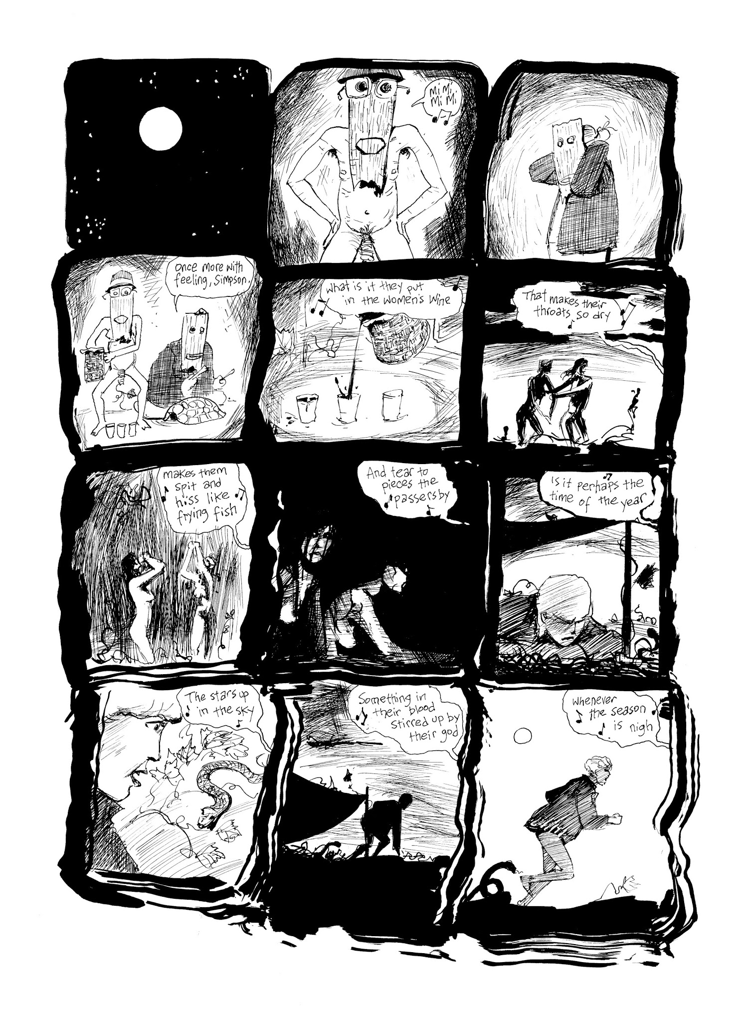 Read online Eddie Campbell's Bacchus comic -  Issue # TPB 2 - 115