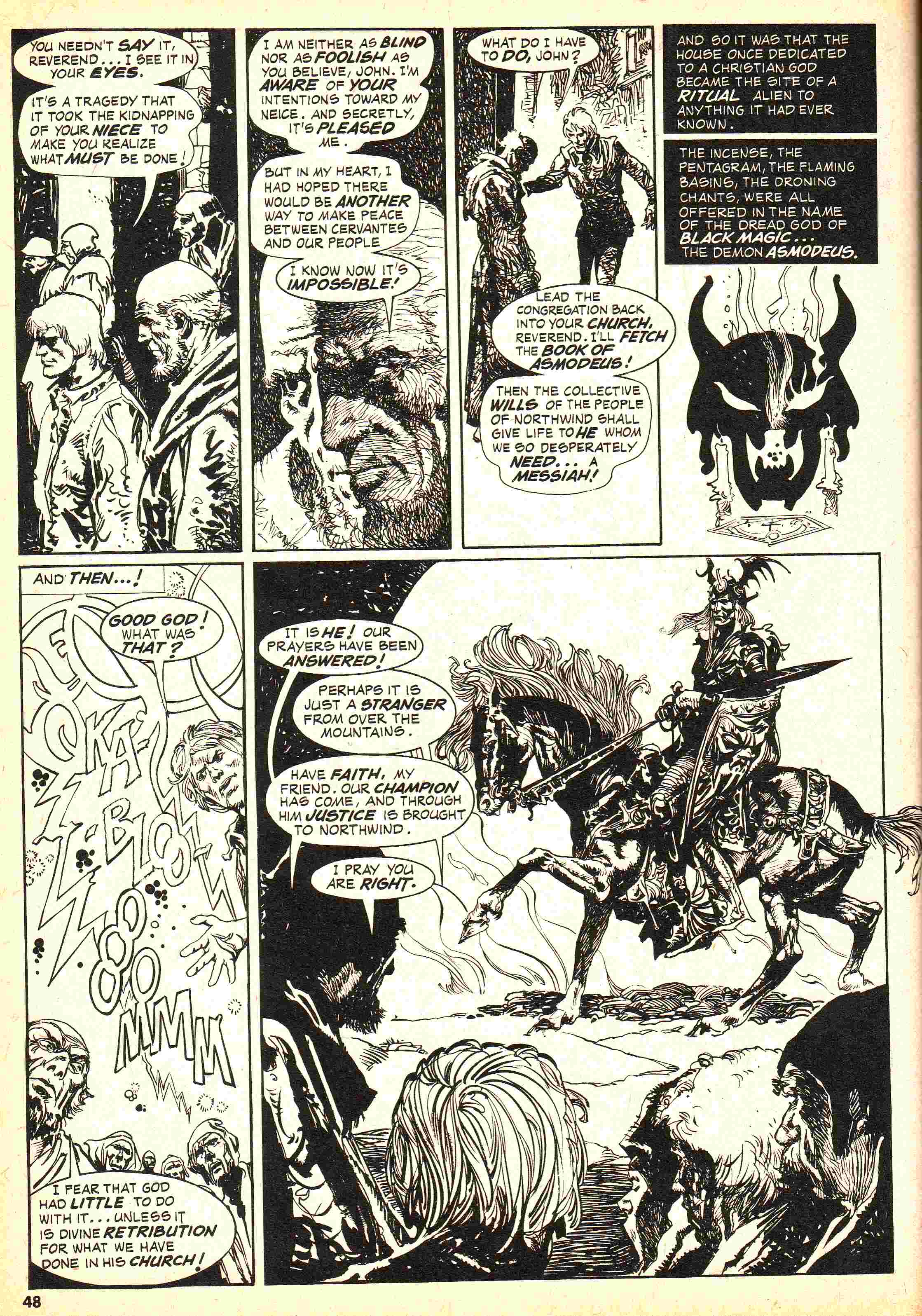 Read online Vampirella (1969) comic -  Issue #45 - 48
