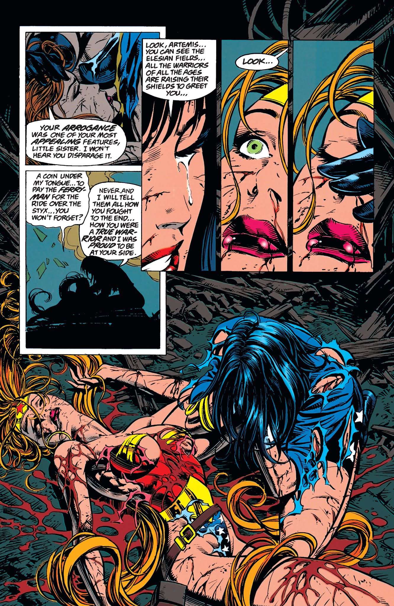 Read online Wonder Woman (1987) comic -  Issue # _TPB Wonder Woman by Mike Deodato - 296
