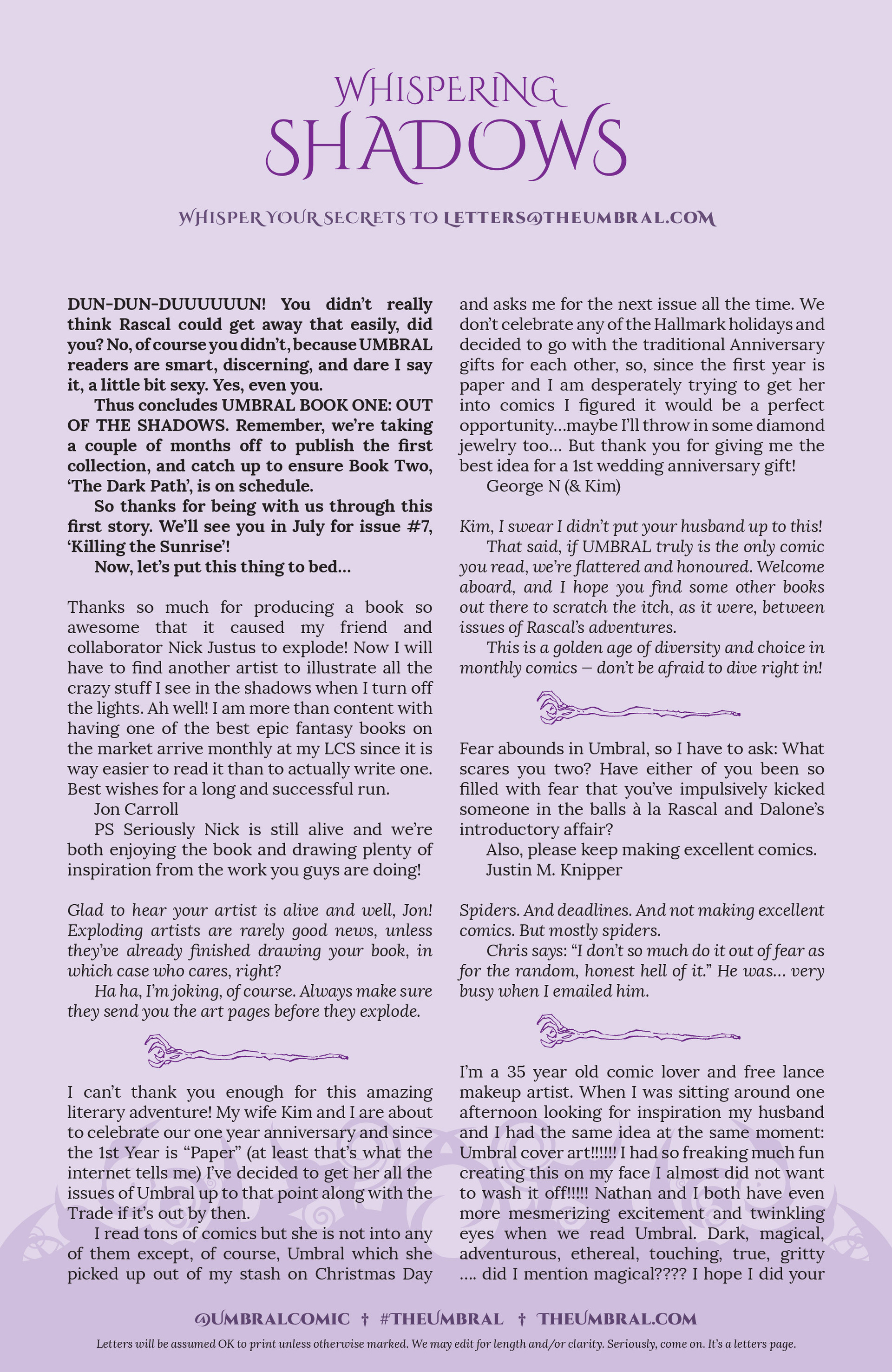 Read online Umbral comic -  Issue #6 - 28